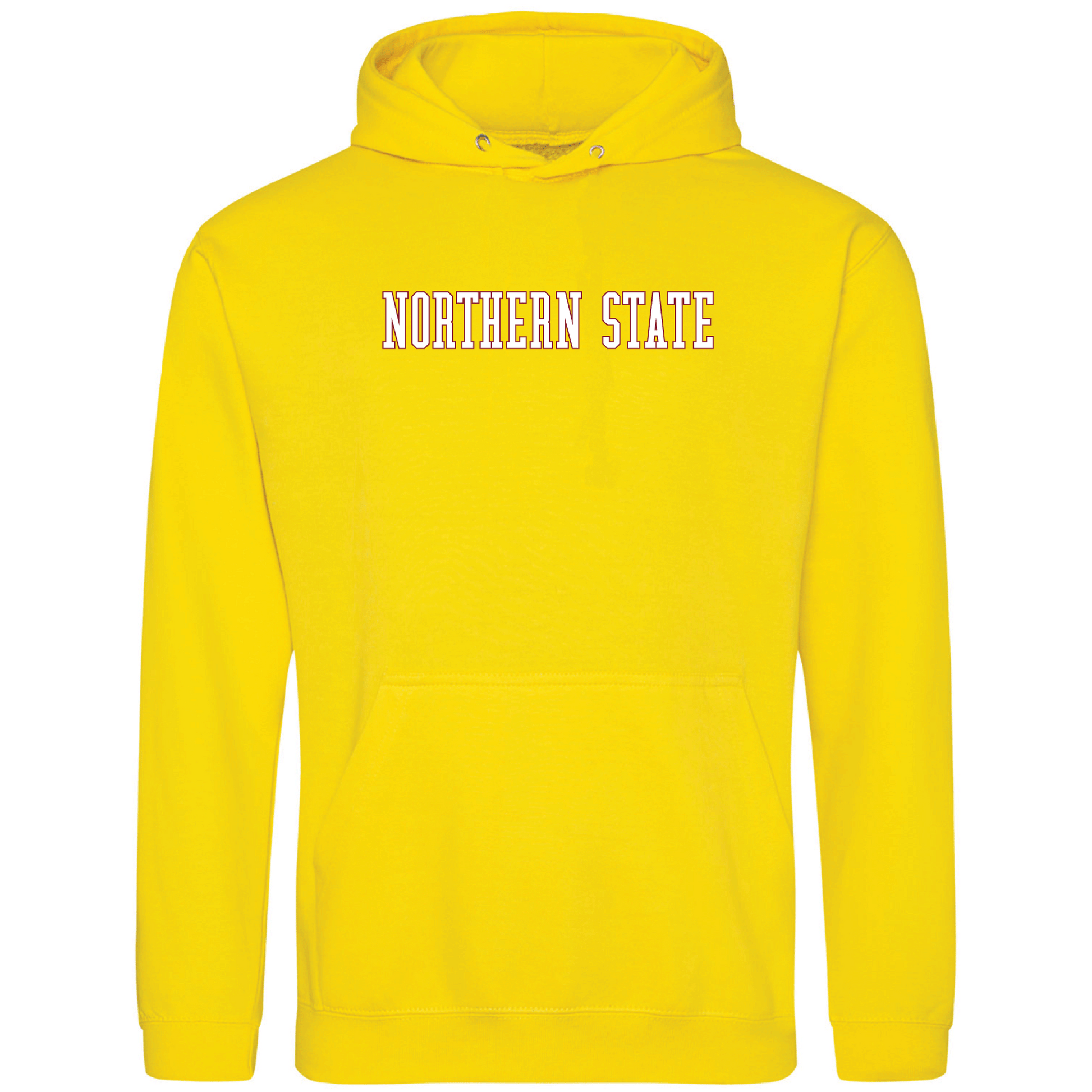 Northern State University Wolves Block Hooded Sweatshirt Fleece