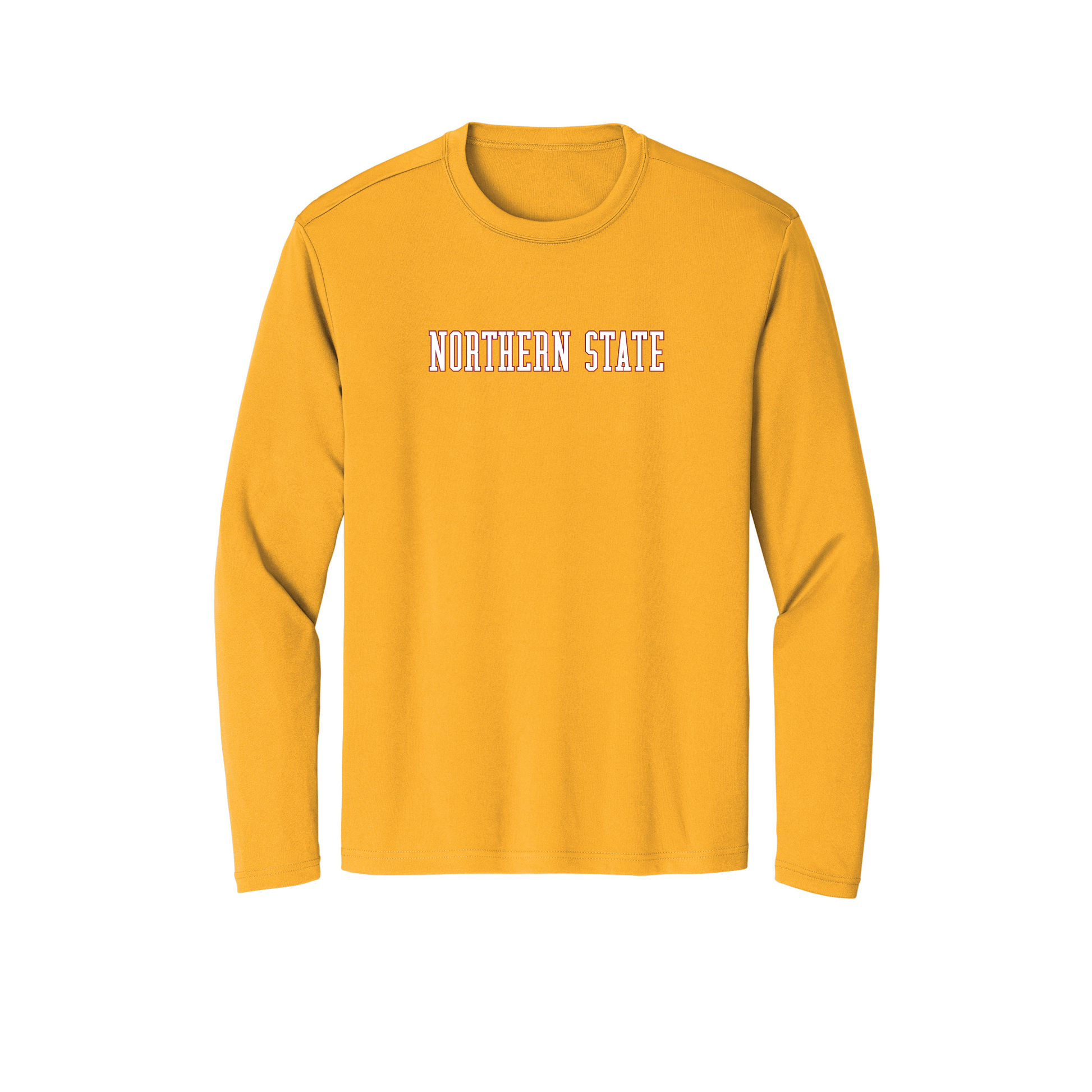 Northern State University Wolves Block Long Sleeve T-shirt Unisex
