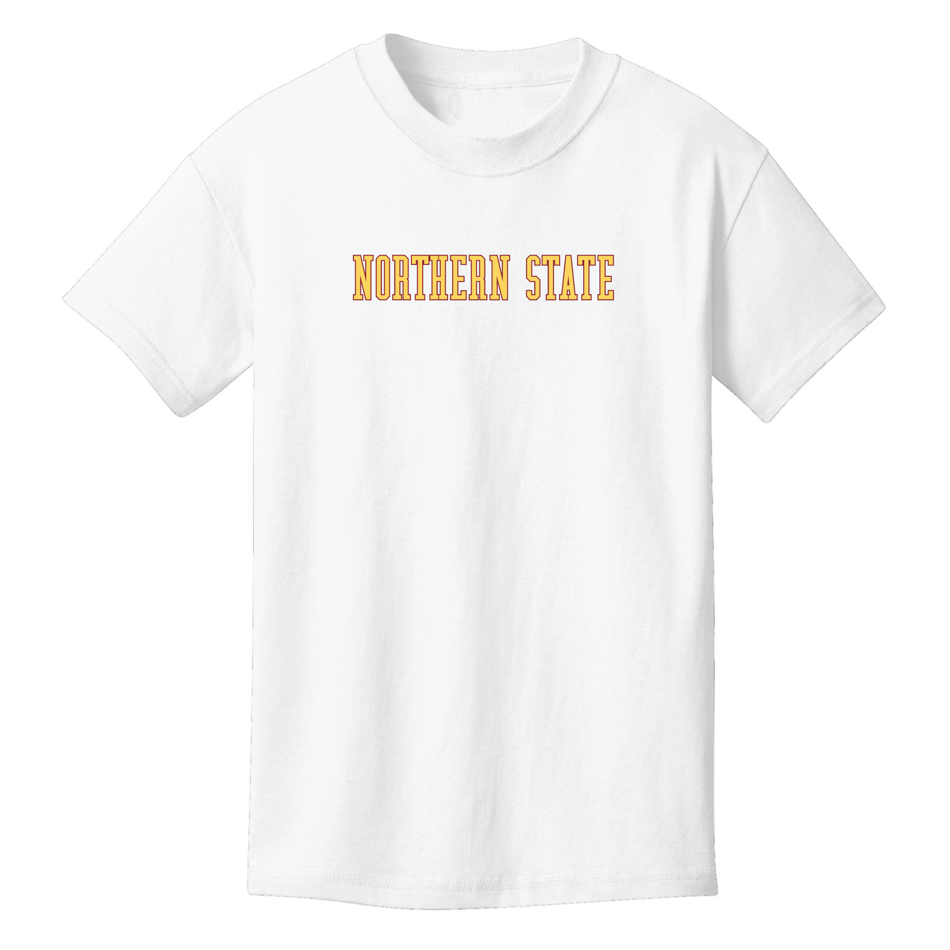 Northern State University Wolves Block Youth T-shirt