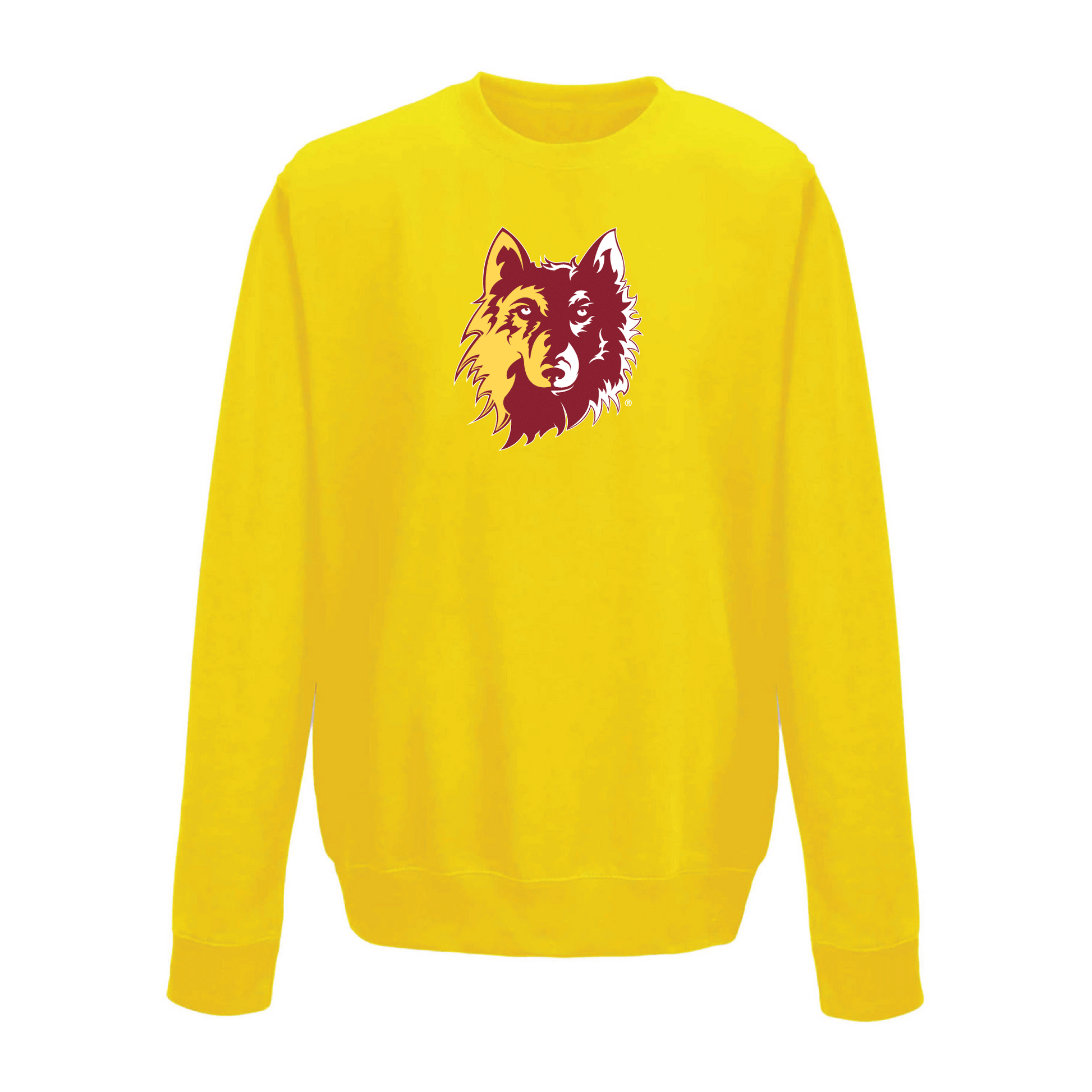 Northern State University Wolves Jumbo Logo Crewneck Sweatshirt Fleece