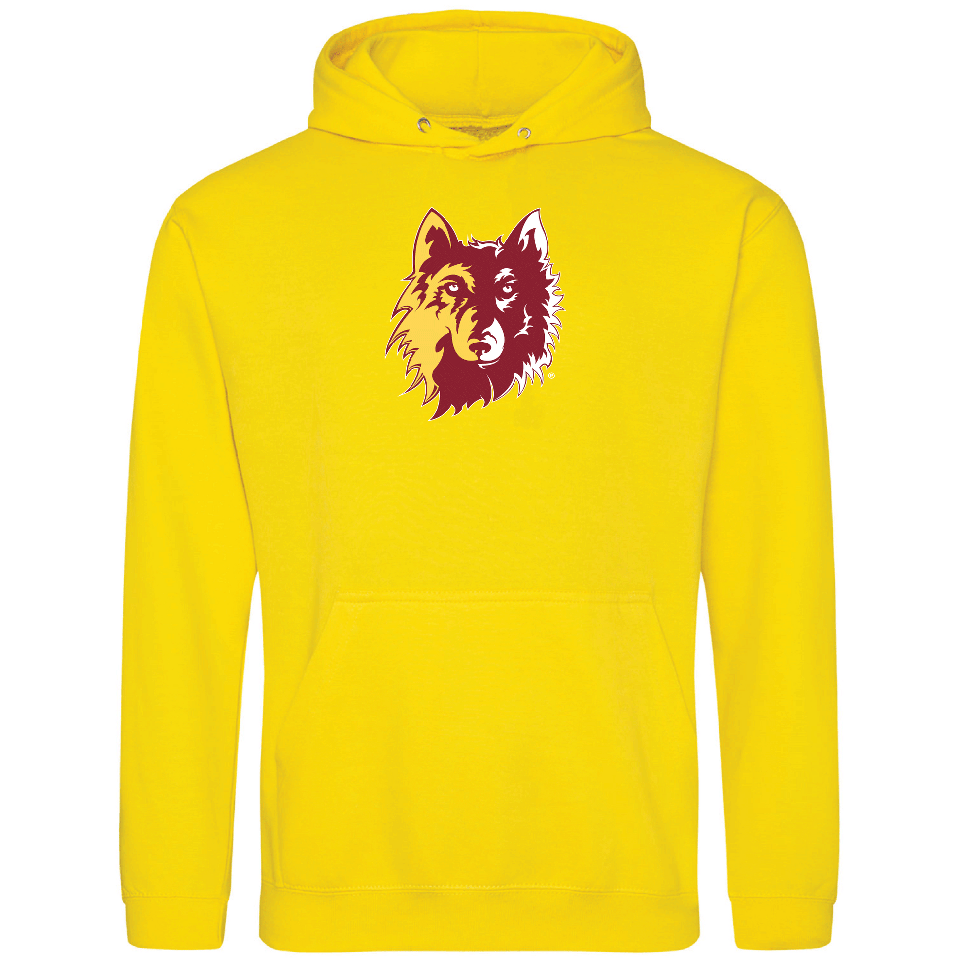 Northern State University Wolves Jumbo Logo Hooded Sweatshirt Fleece