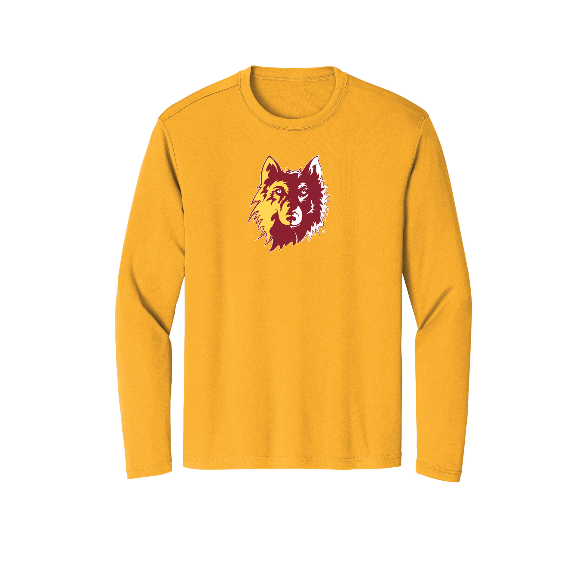 Northern State University Wolves Jumbo Logo Long Sleeve T-shirt Unisex