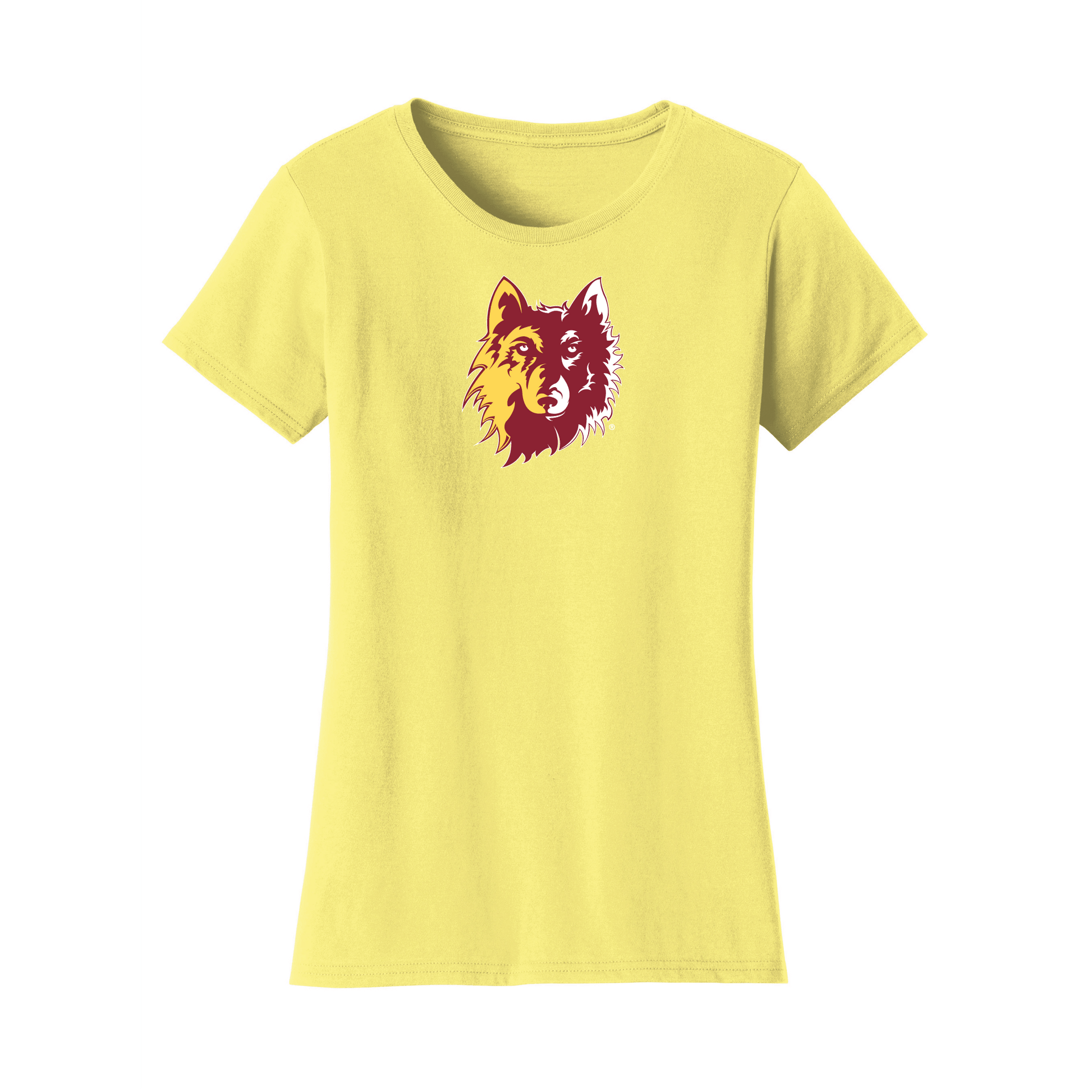 Northern State University Wolves Jumbo Logo Womens Relaxed T-shirt