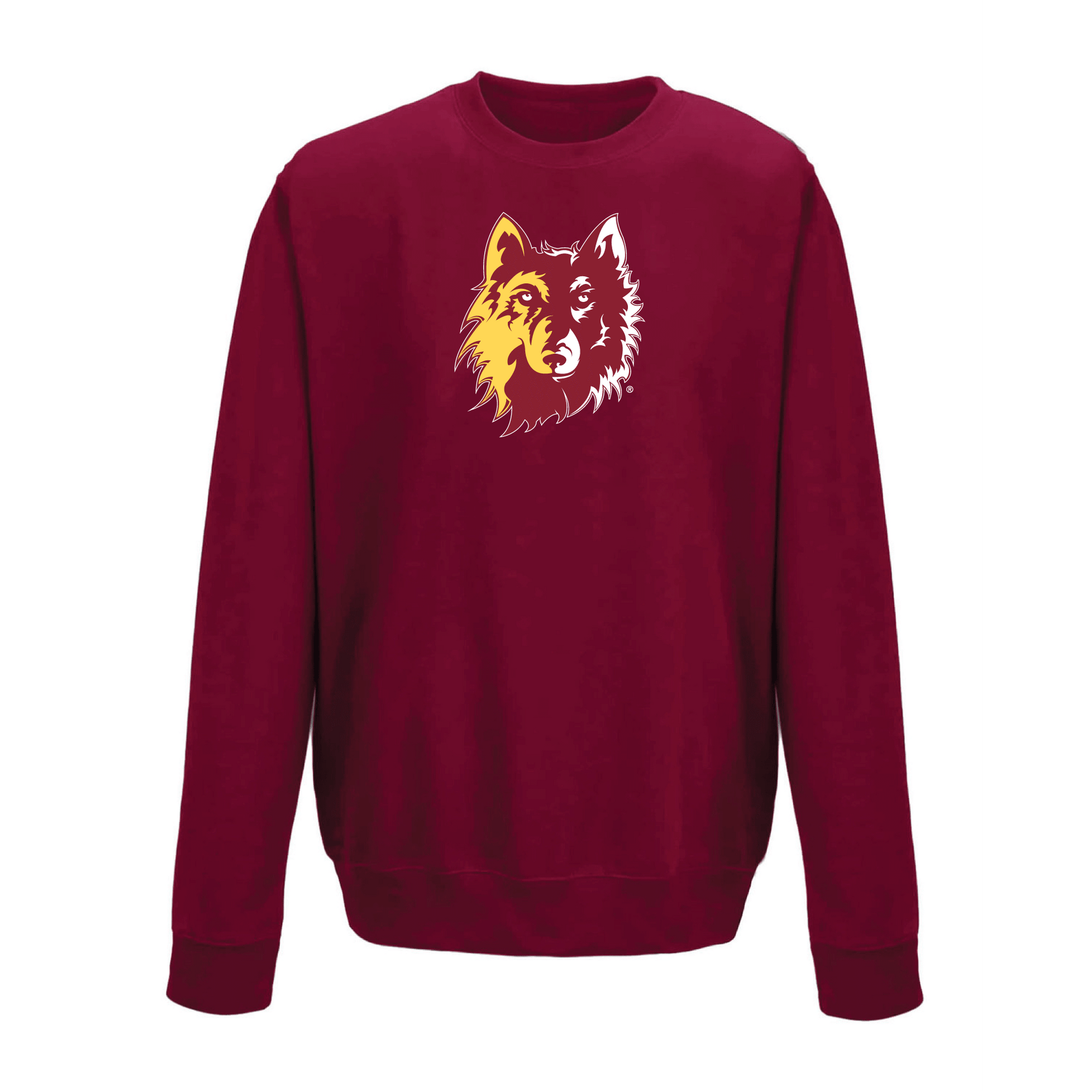 Northern State University Wolves Jumbo Logo Crewneck Sweatshirt Fleece