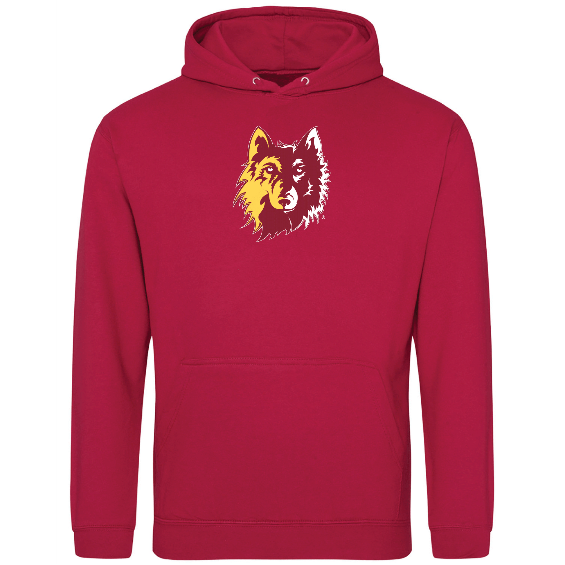 Northern State University Wolves Jumbo Logo Hooded Sweatshirt Fleece