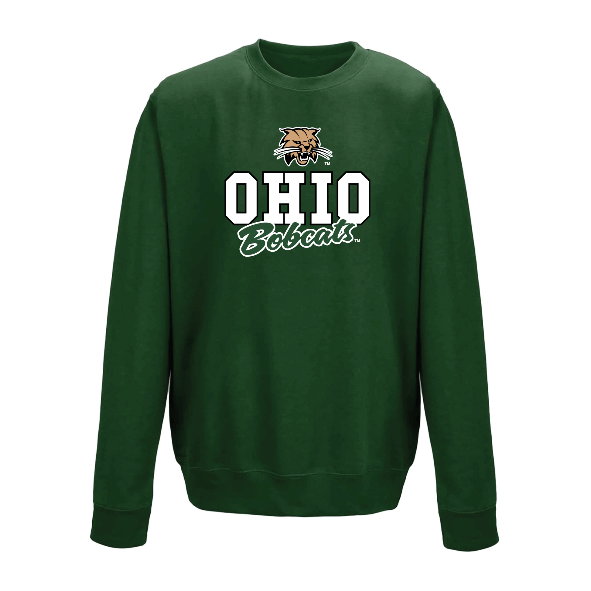 Ohio University Bobcats Campus Script Crewneck Sweatshirt
