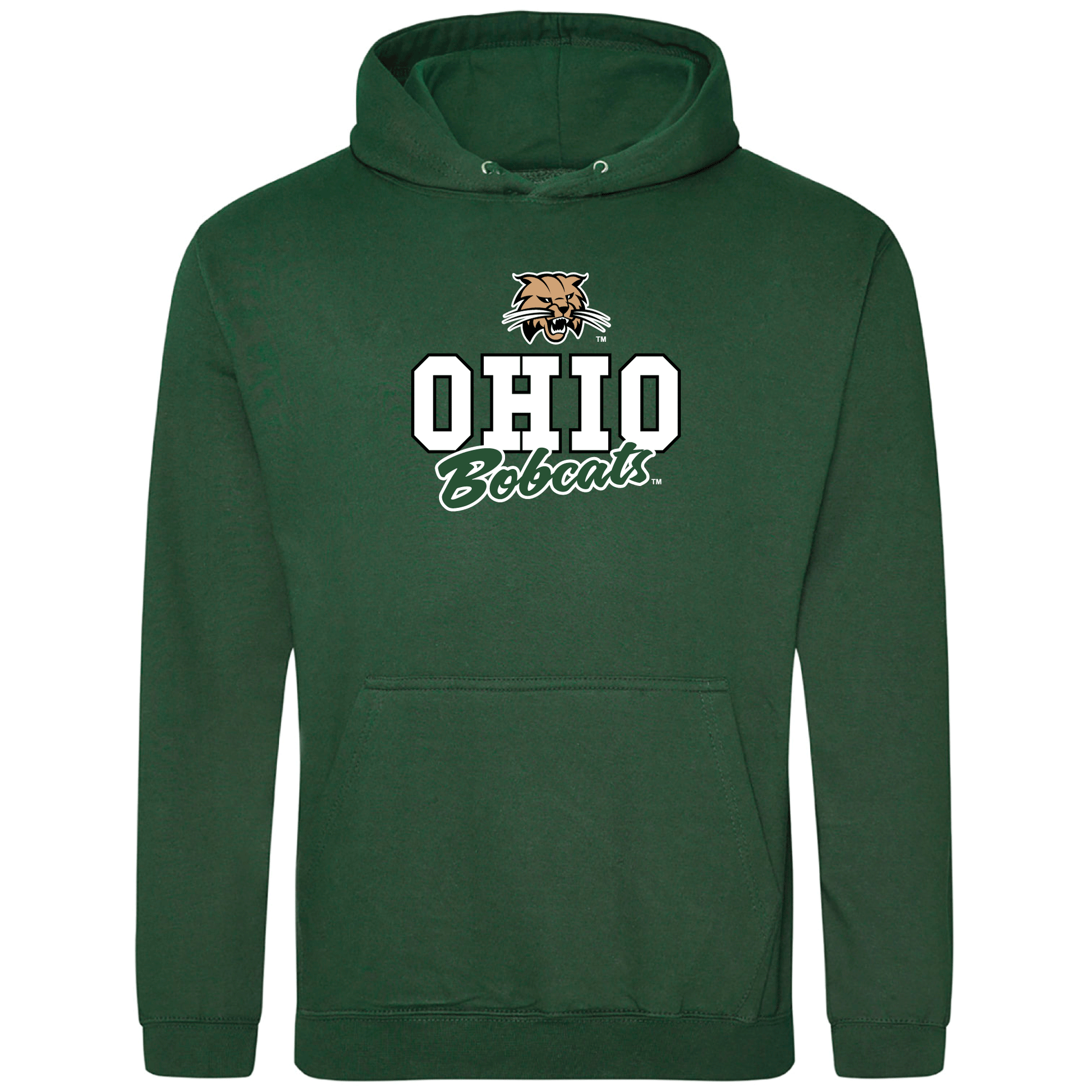 Ohio University Bobcats Campus Script Hooded Sweatshirt