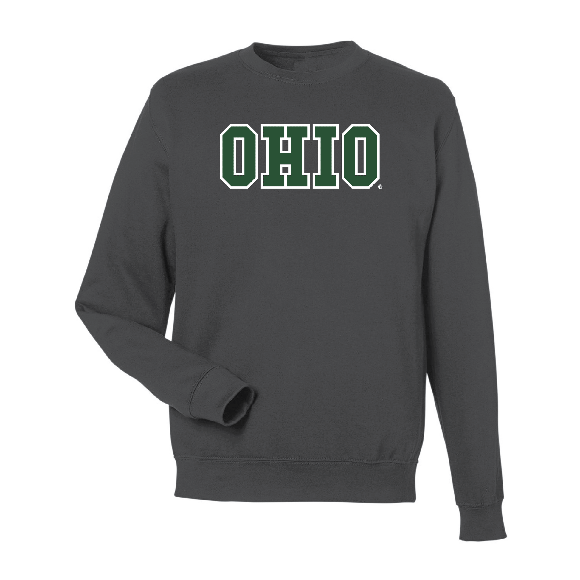 Ohio University Bobcats Block Crewneck Sweatshirt