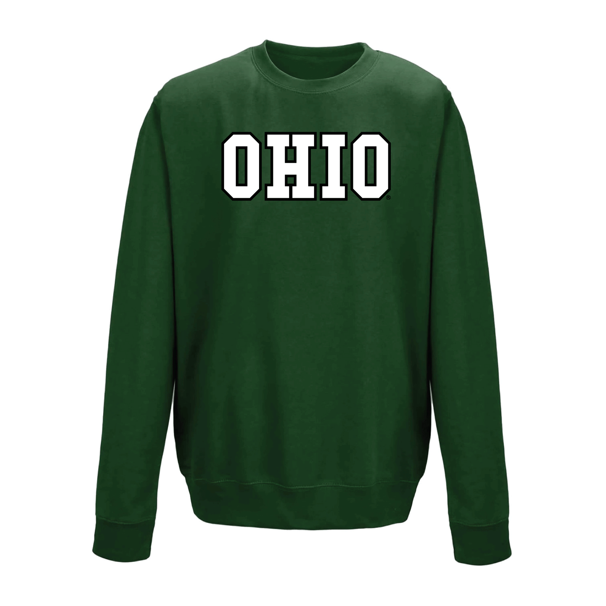 Ohio University Bobcats Block Crewneck Sweatshirt