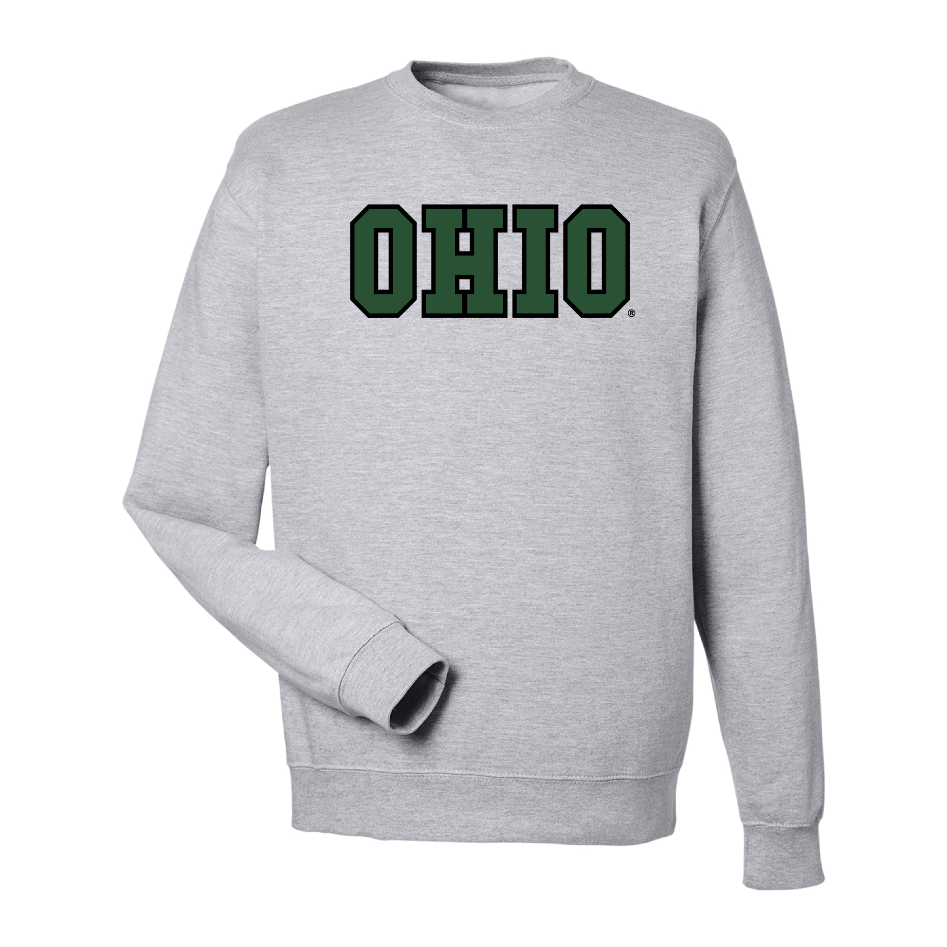 Ohio University Bobcats Block Crewneck Sweatshirt