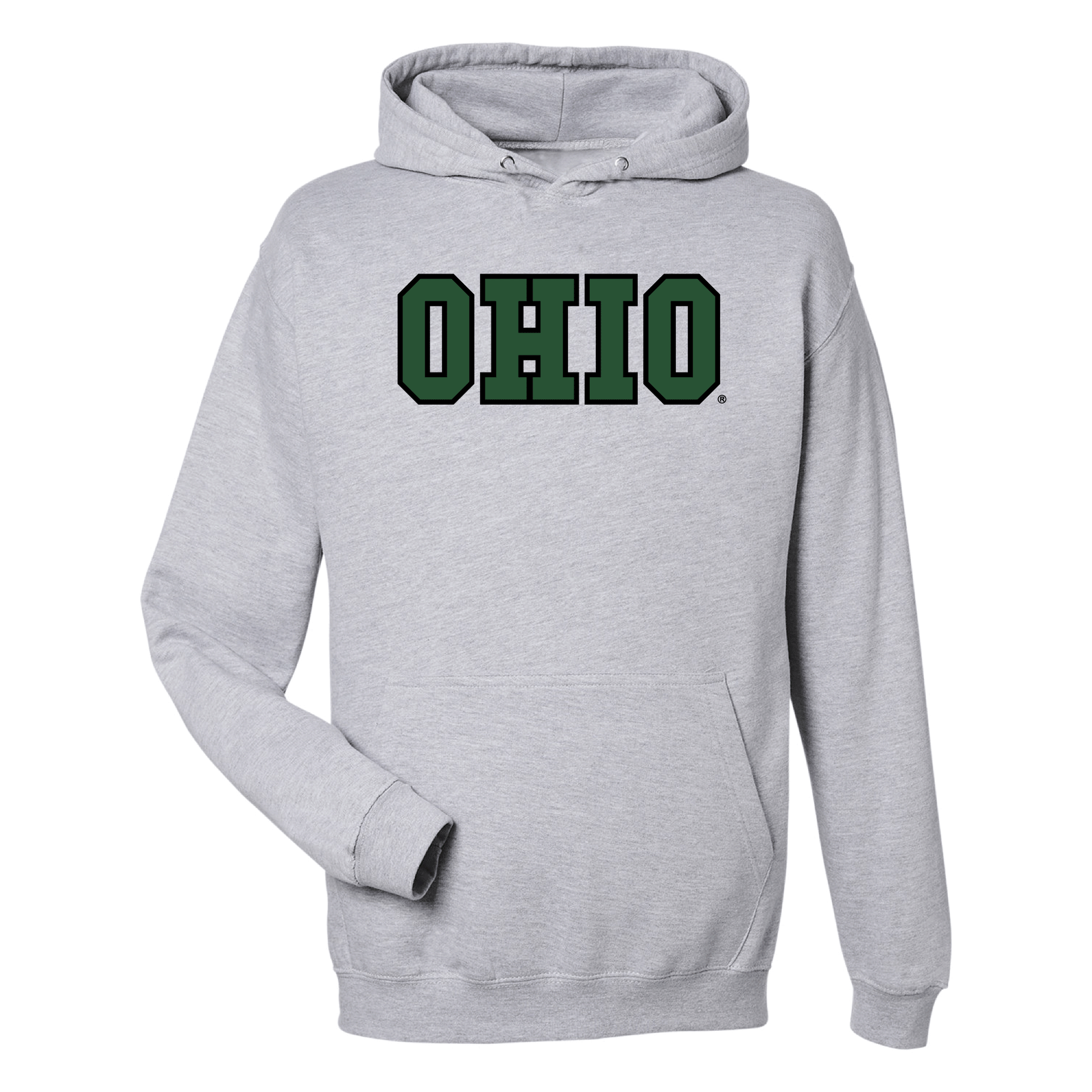 Ohio University Bobcats Block Hooded Sweatshirt