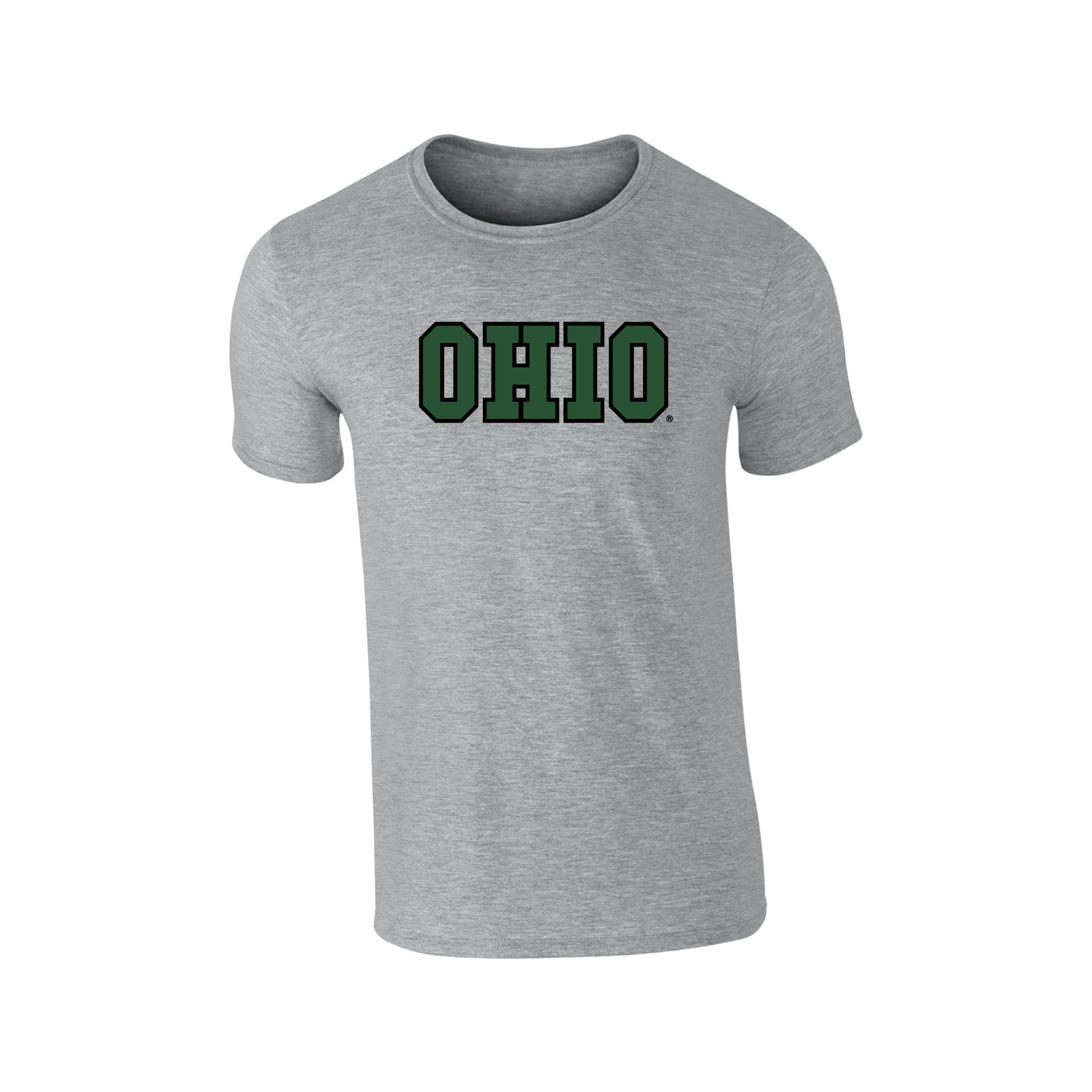 Ohio University Bobcats Block Adult T-Shirt