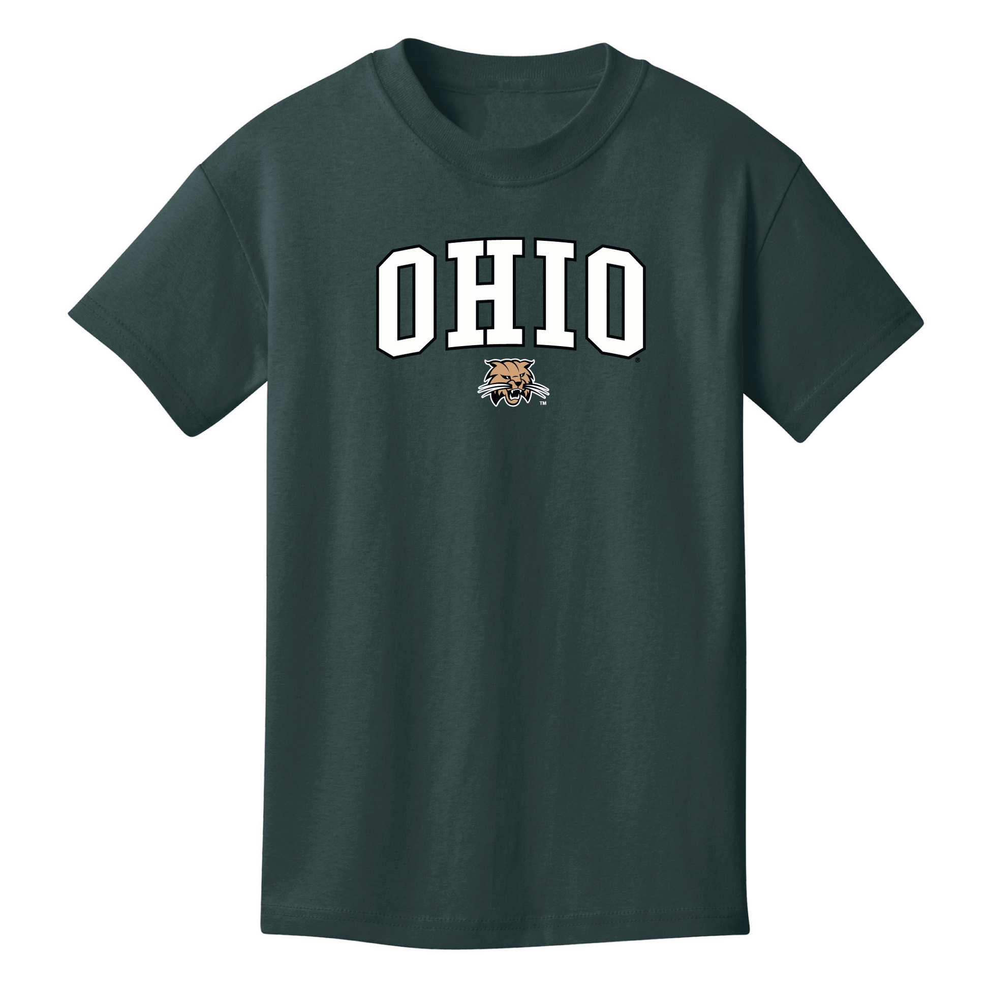 Ohio University Bobcats Jumbo Arch Youth T-Shirt