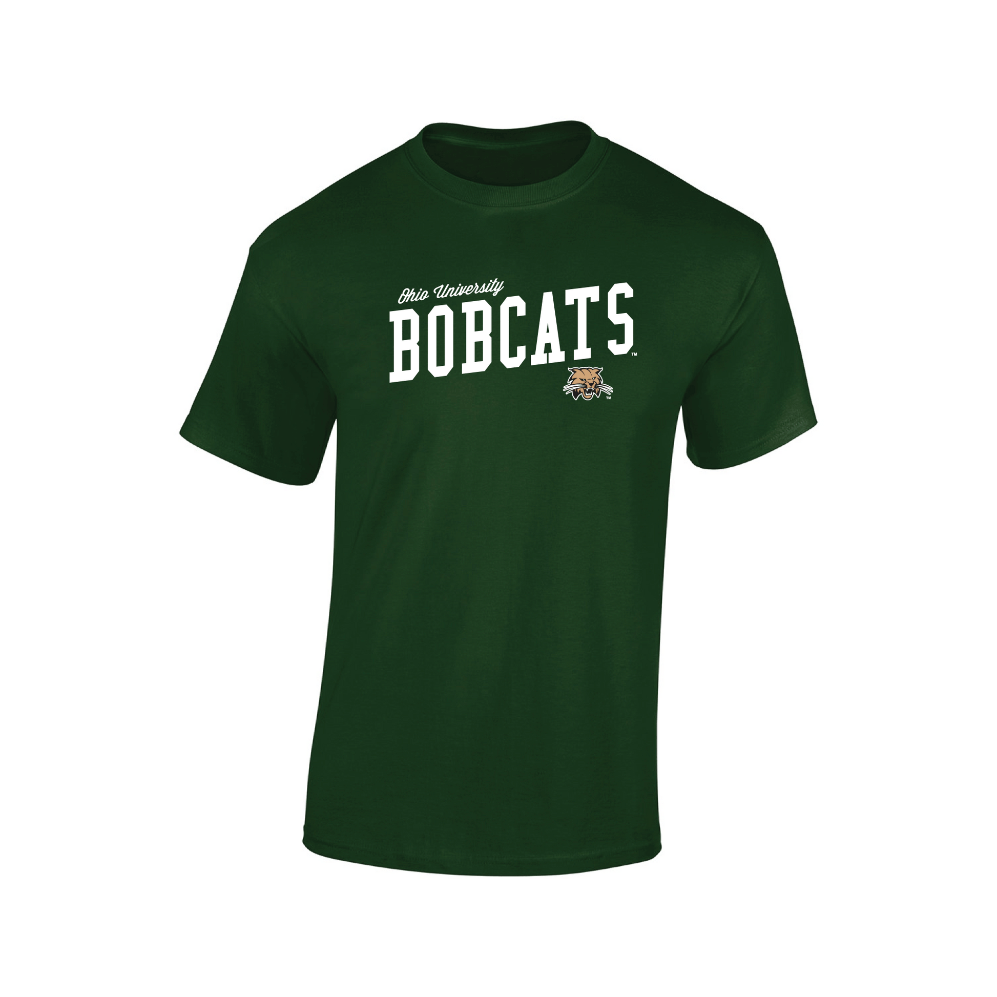 Ohio University Bobcats Uphill Victory Adult T-Shirt