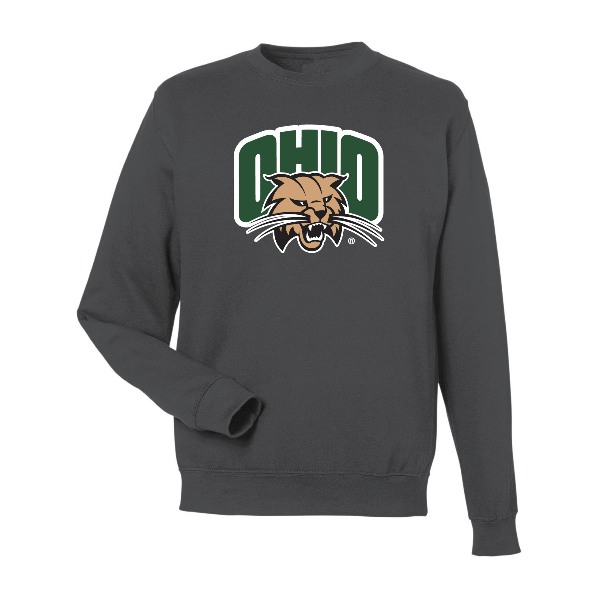 Ohio University Bobcats Jumbo Logo Crewneck Sweatshirt