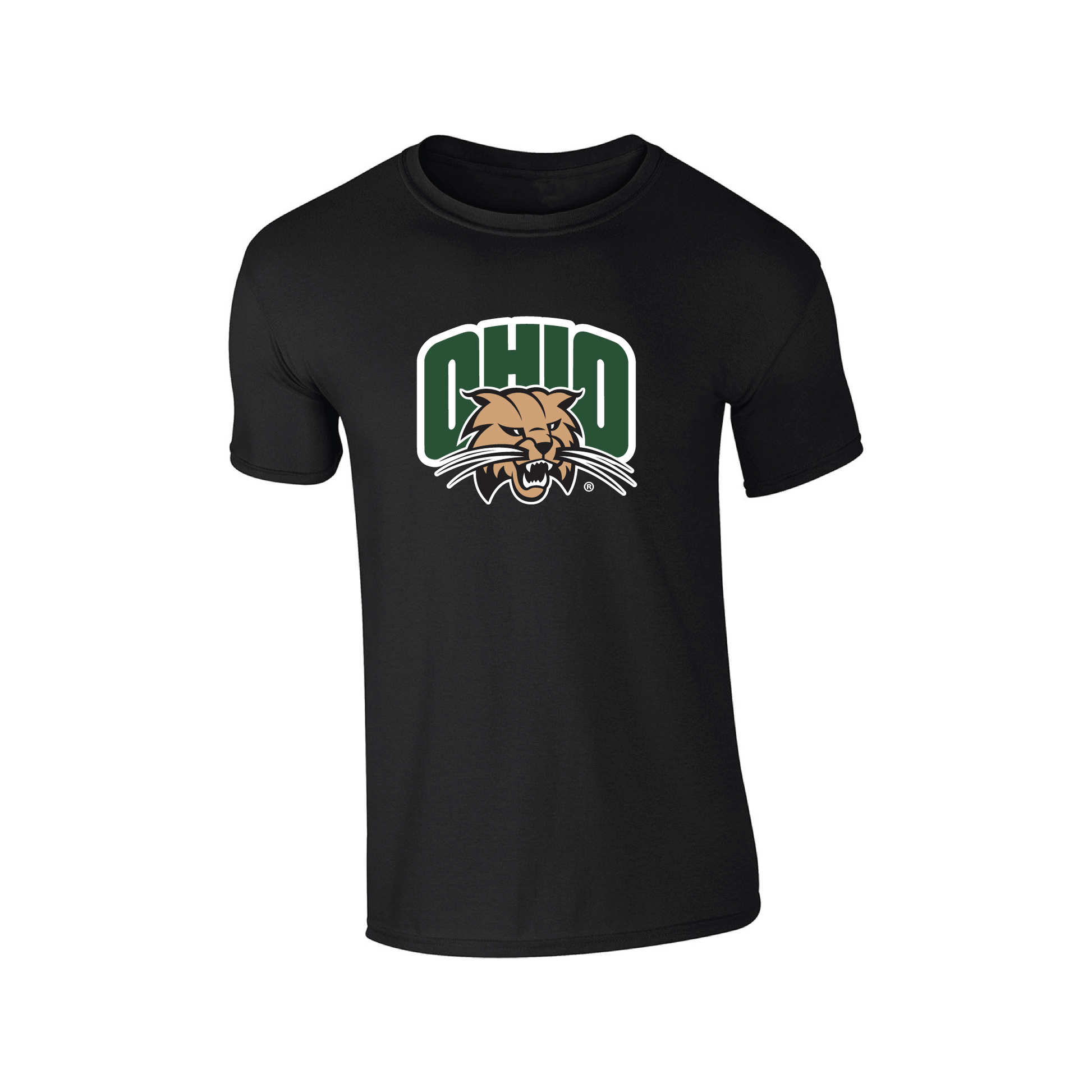 Ohio University Bobcats Jumbo Logo Adult T-Shirt