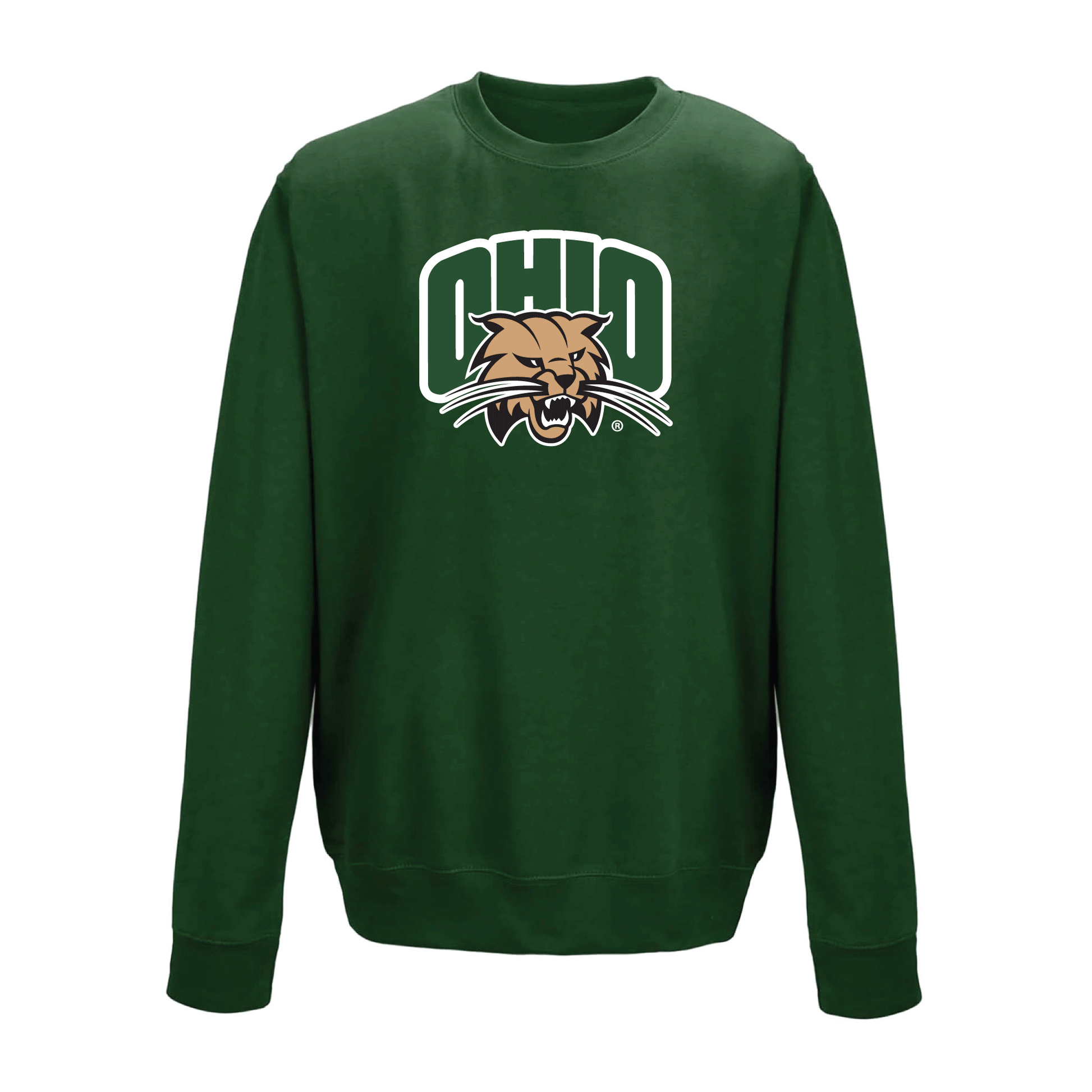 Ohio University Bobcats Jumbo Logo Crewneck Sweatshirt