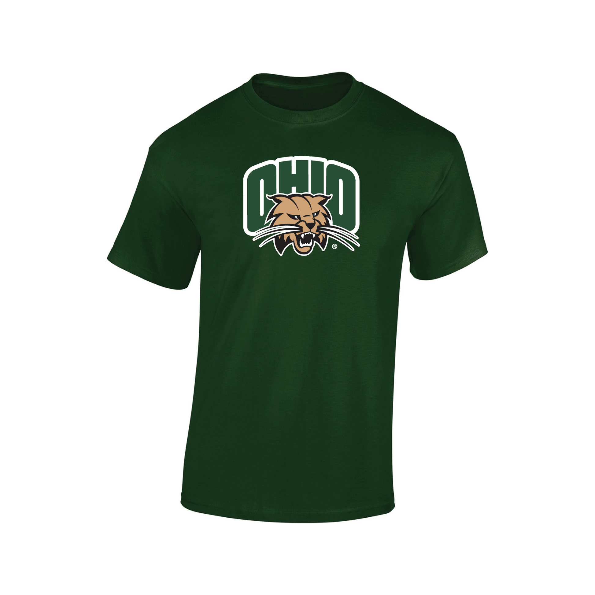 Ohio University Bobcats Jumbo Logo Adult T-Shirt