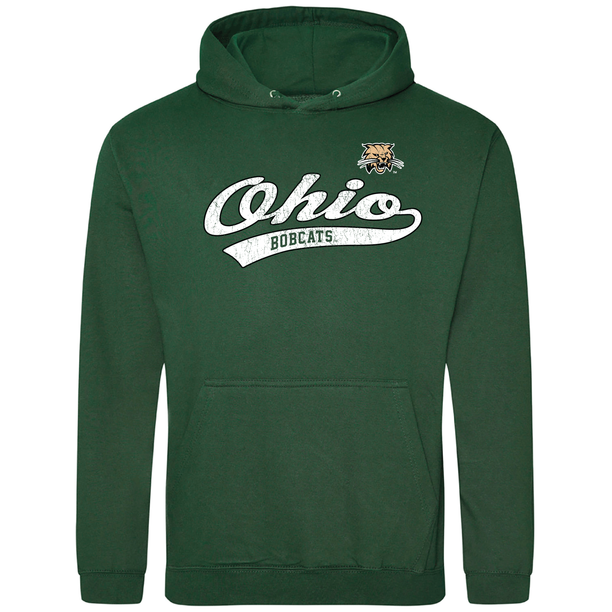 Ohio University Bobcats Old School Hooded Sweatshirt