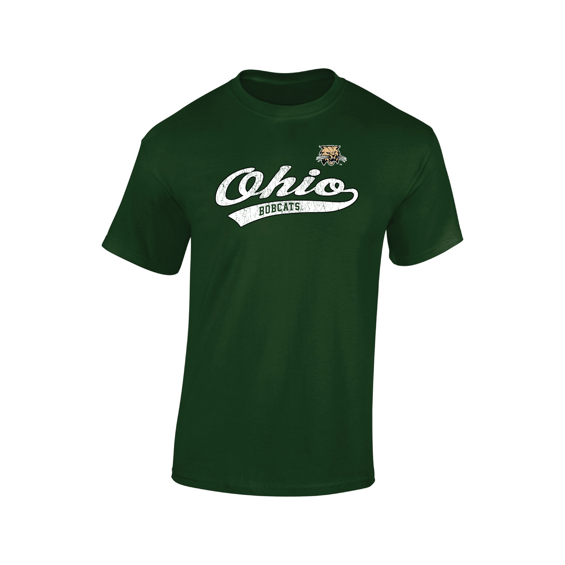 Ohio University Bobcats Old School Adult T-Shirt