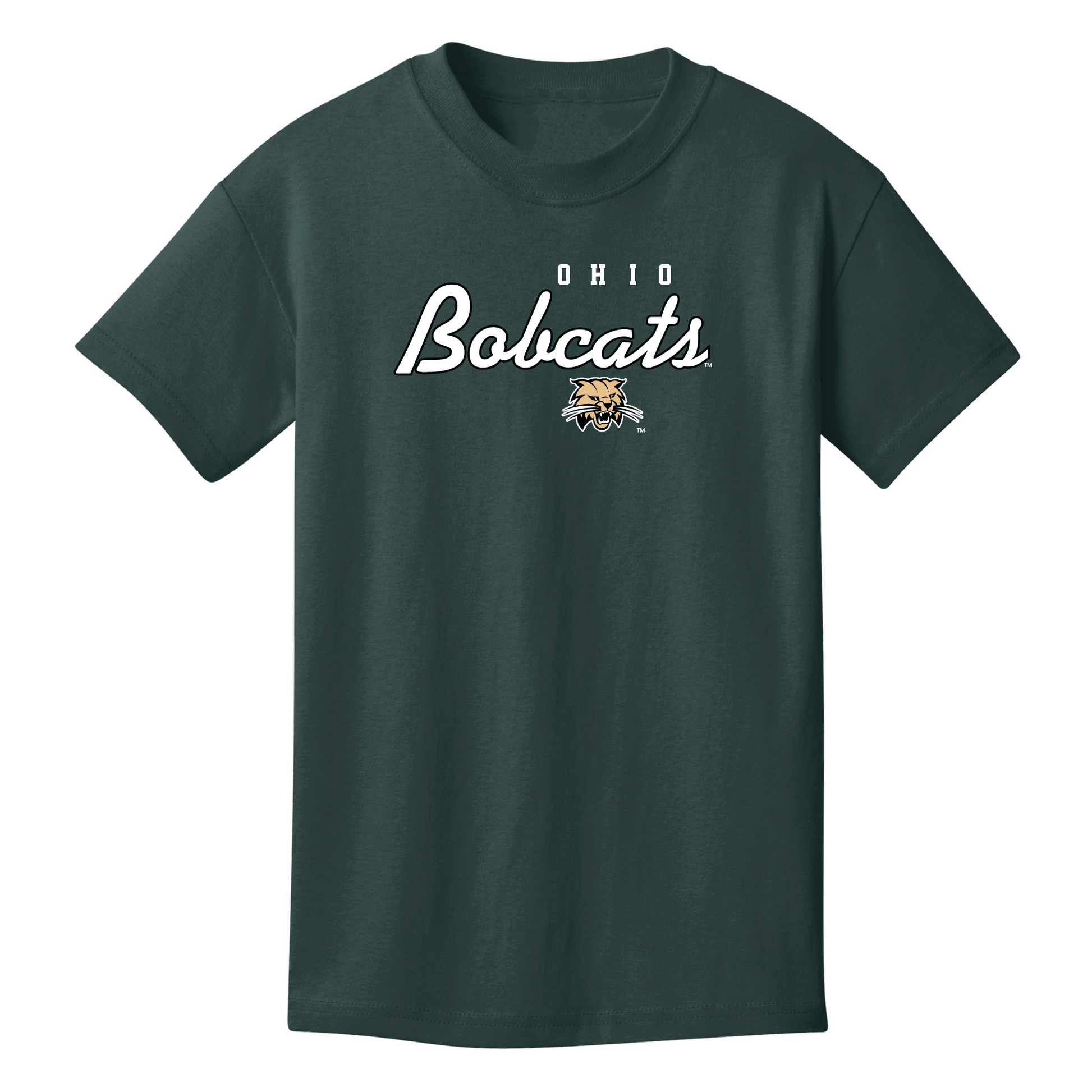 Ohio University Bobcats Machine Script Youth T-Shirt