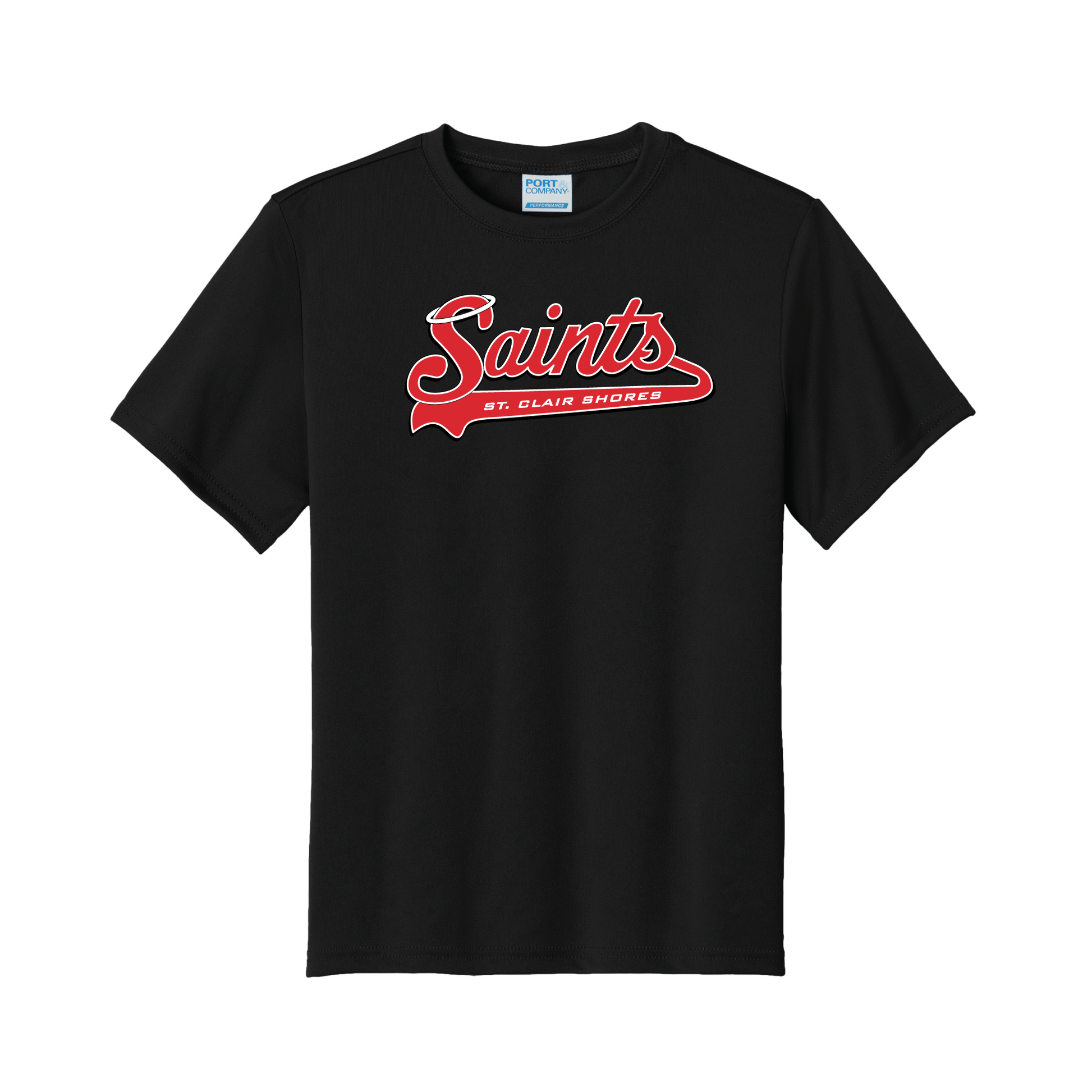 Saints Hockey Youth Dri Fit Short Sleeve