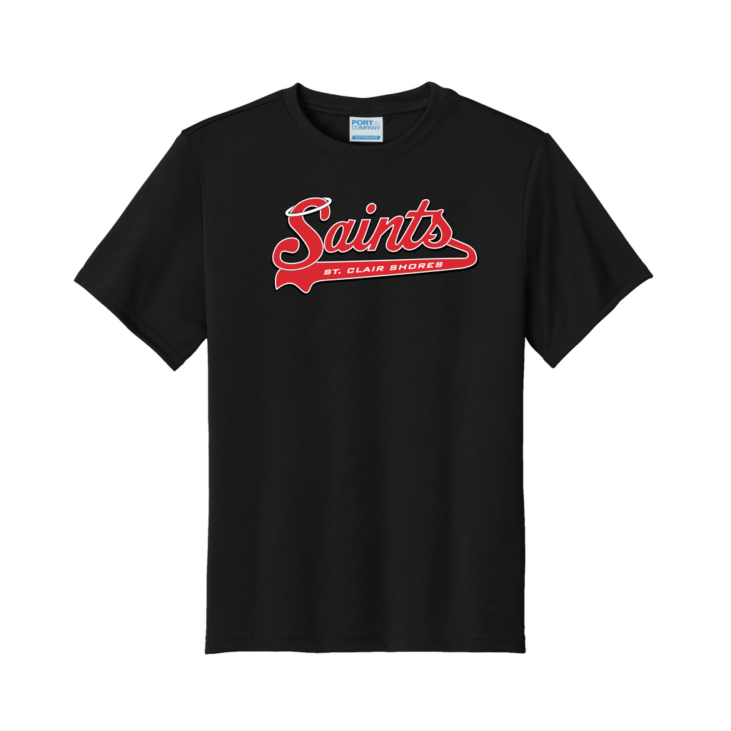 Saints Hockey Youth Dri Fit Short Sleeve
