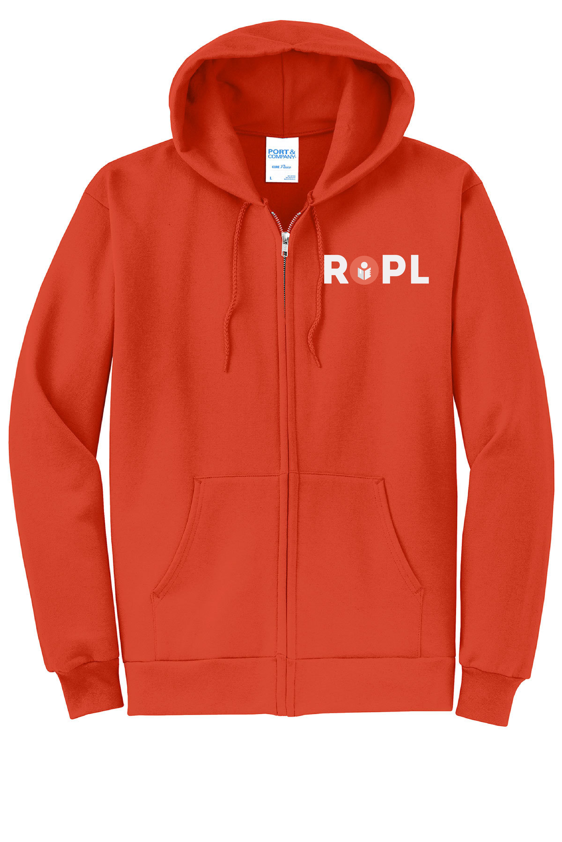 Royal Oak Library Zip Hooded Fleece