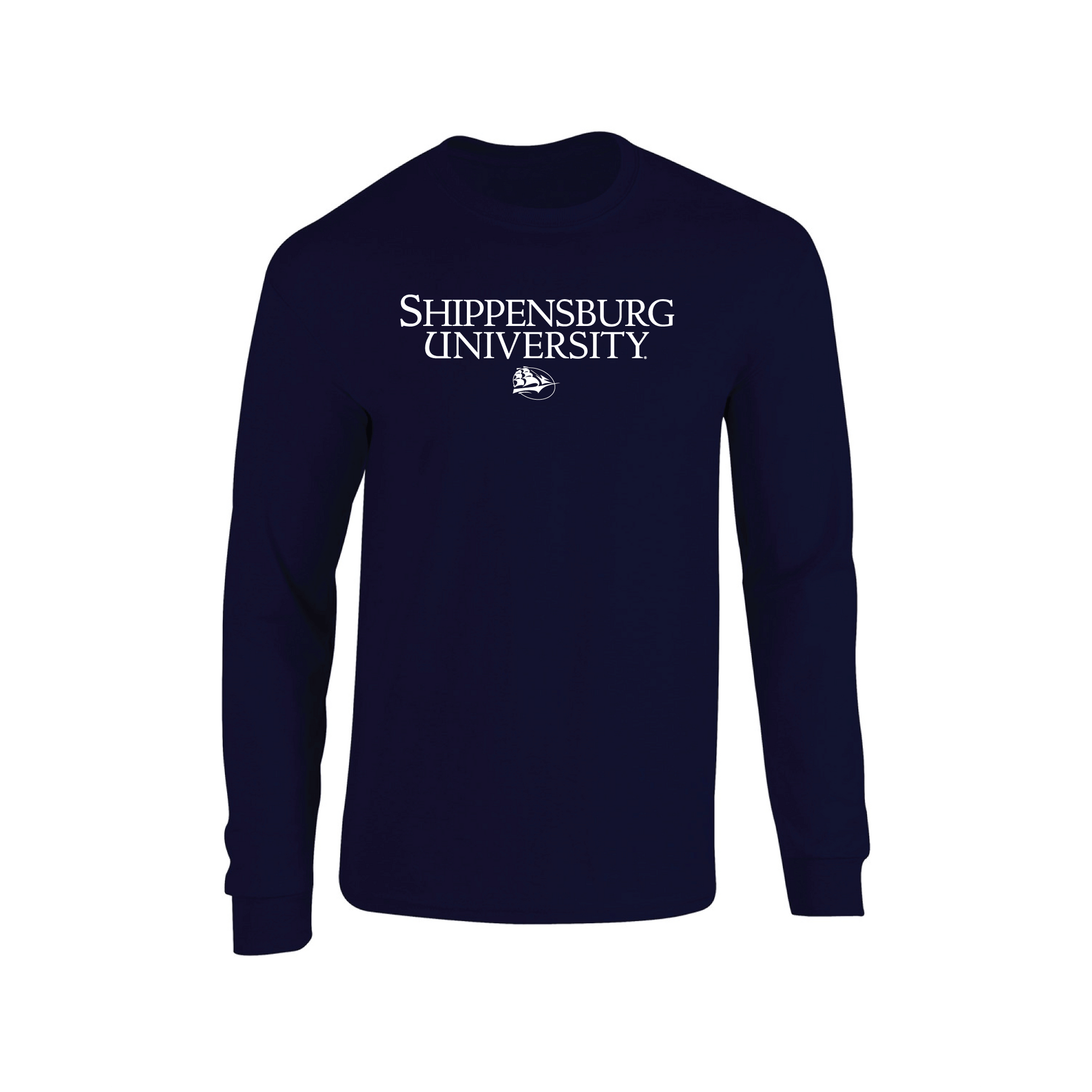 Shippensburg University Raiders Campus Script Adult Long Sleeve T-Shirt