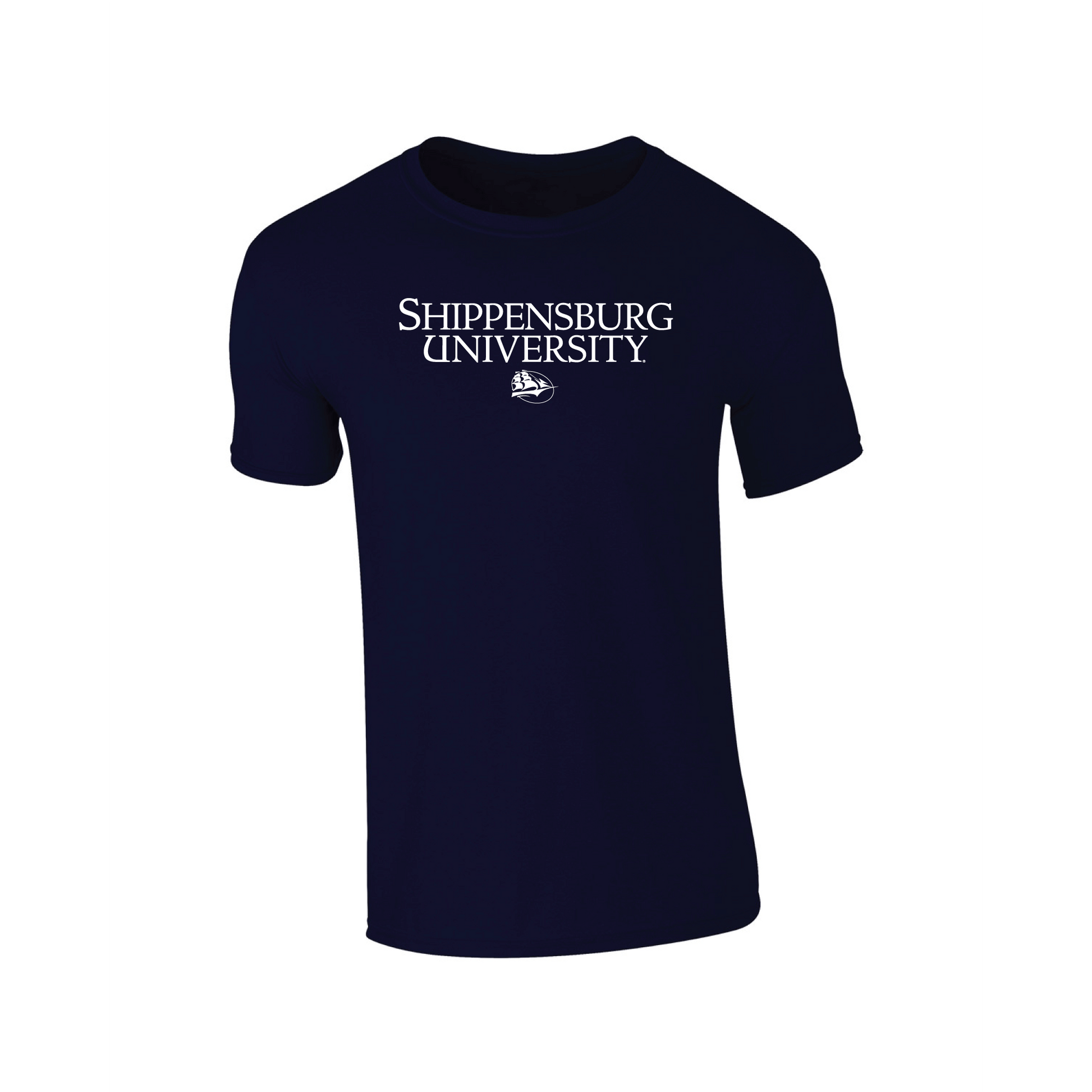 Shippensburg University Raiders Campus Script Adult T-Shirt