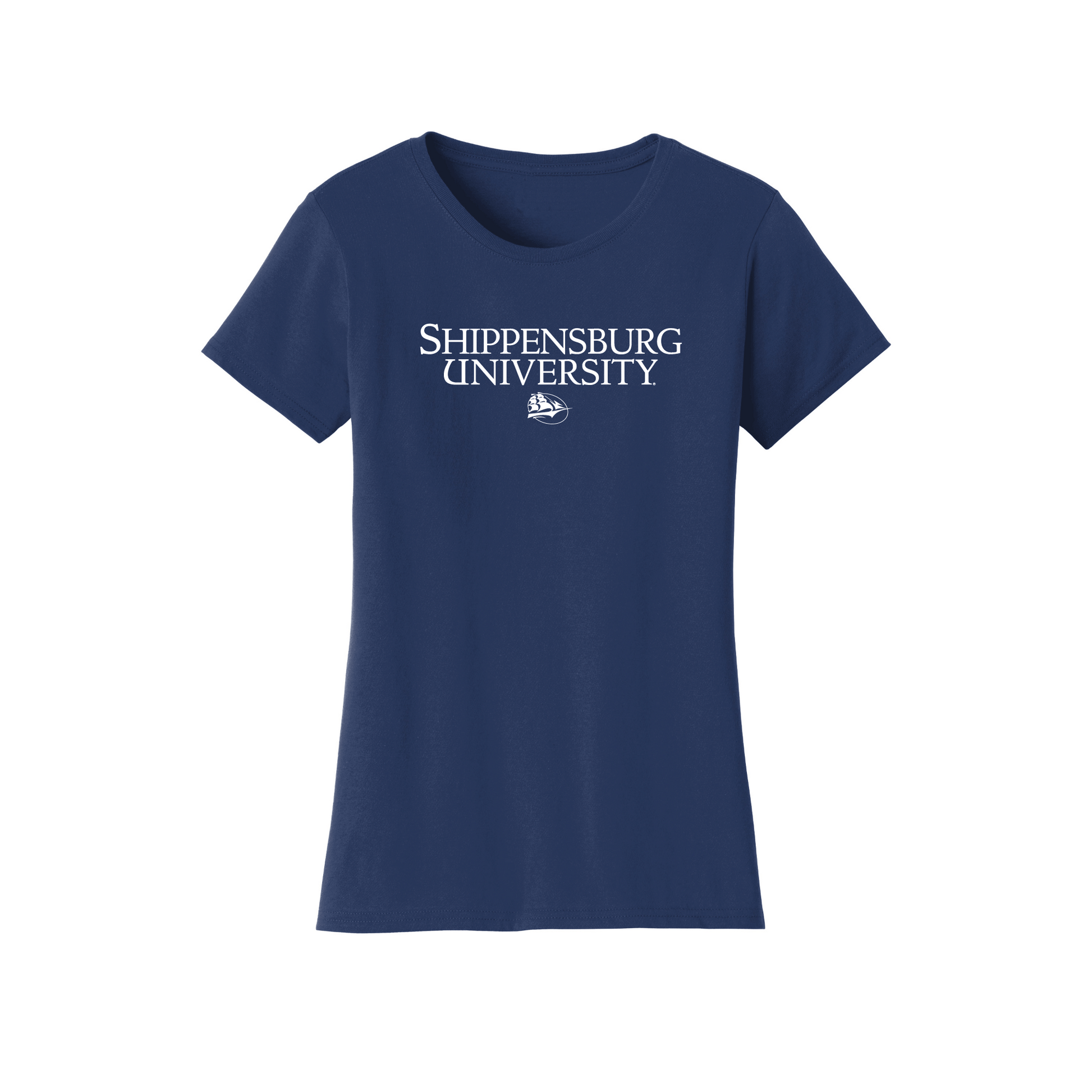 Shippensburg University Raiders Campus Script Womens T-Shirt