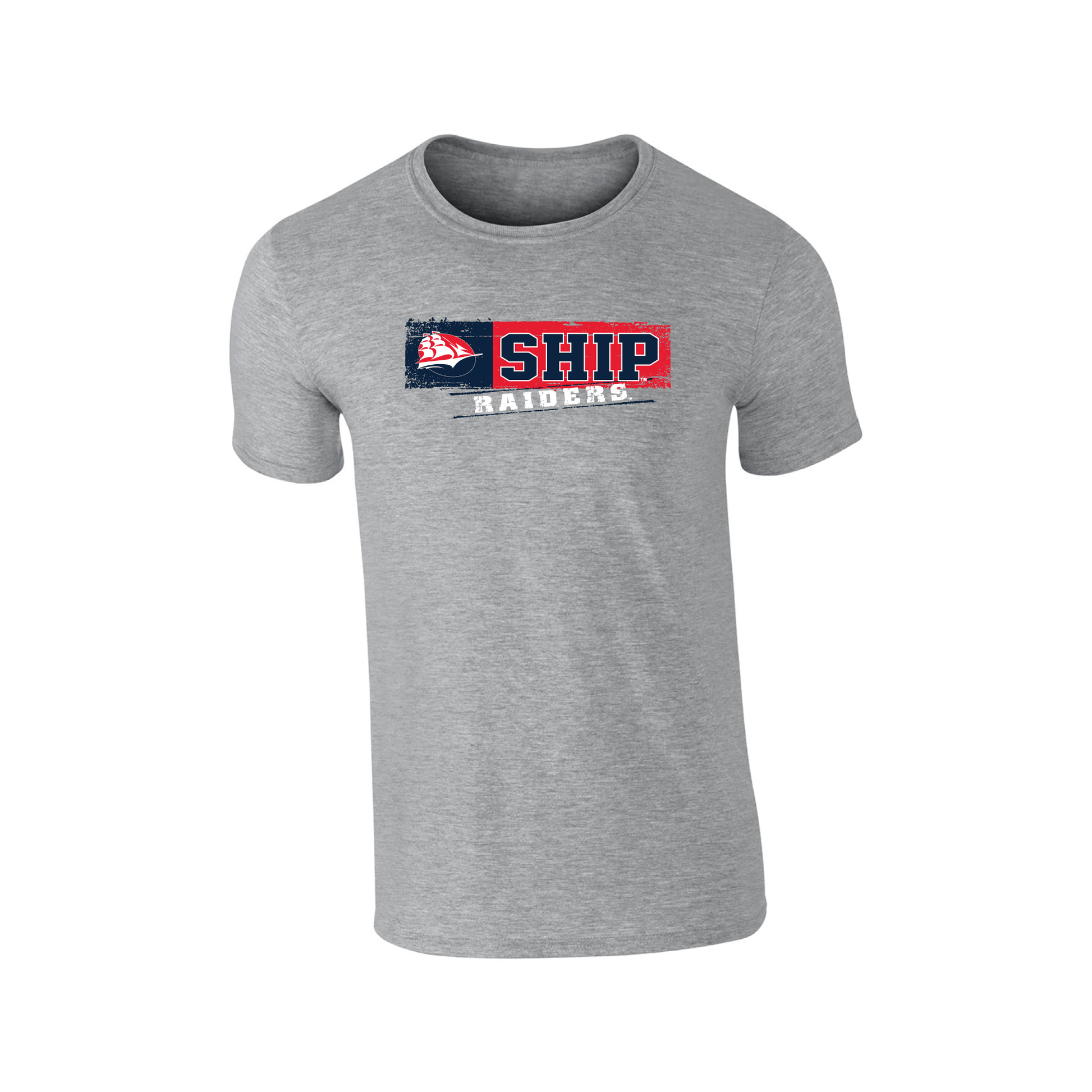 Shippensburg University Raiders Sticker Adult T-Shirt