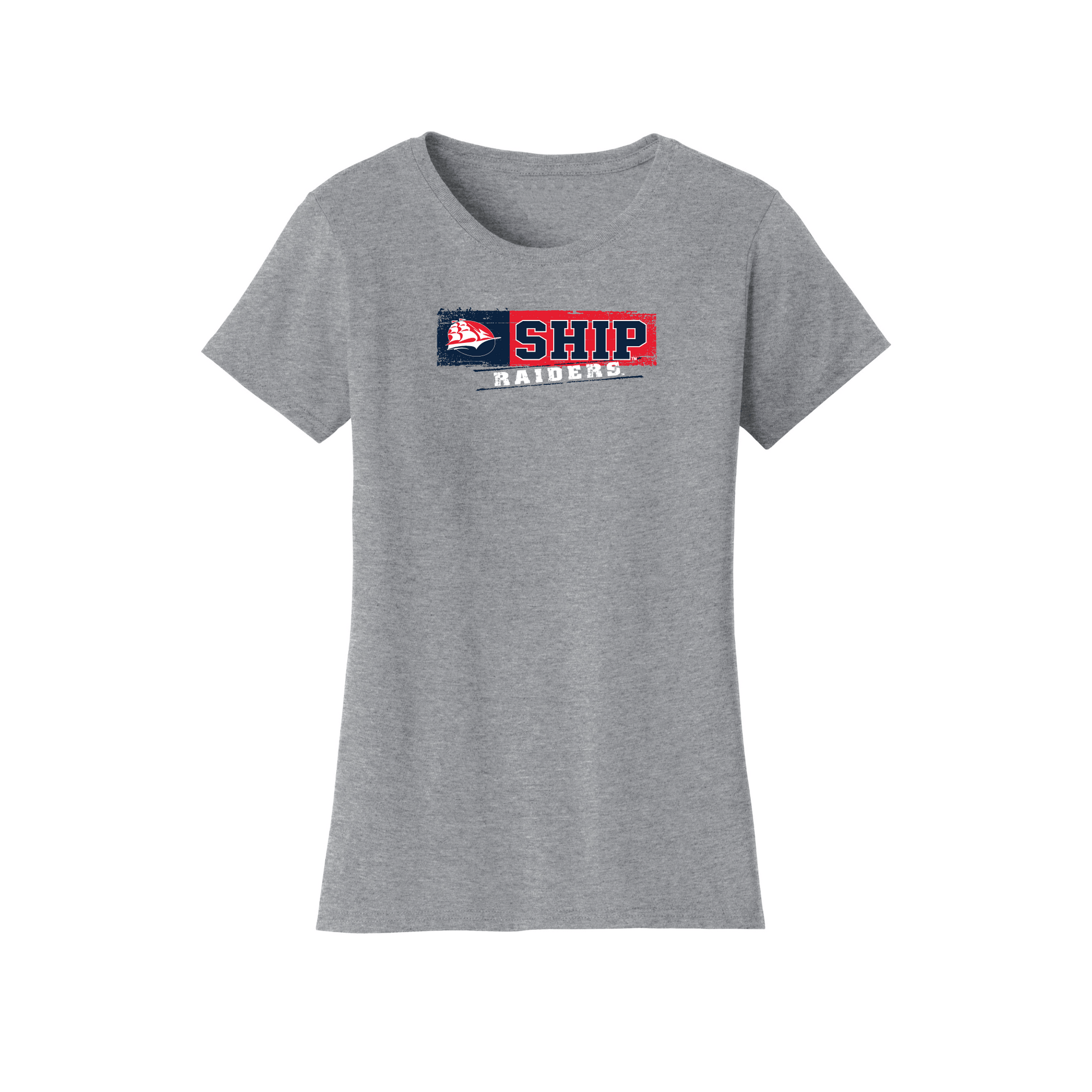Shippensburg University Raiders Sticker Womens T-Shirt