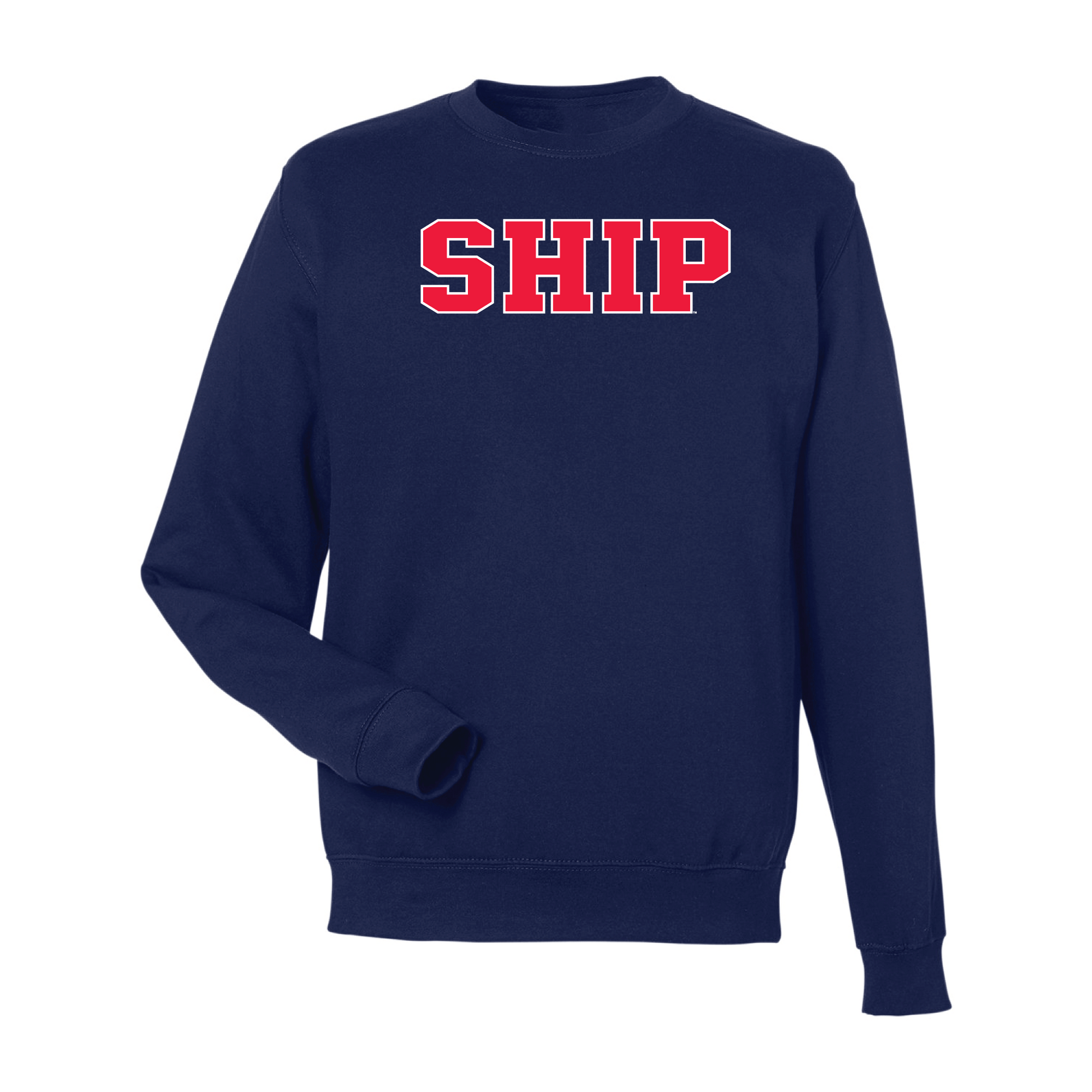 Shippensburg University Raiders Block Crewneck Sweatshirt