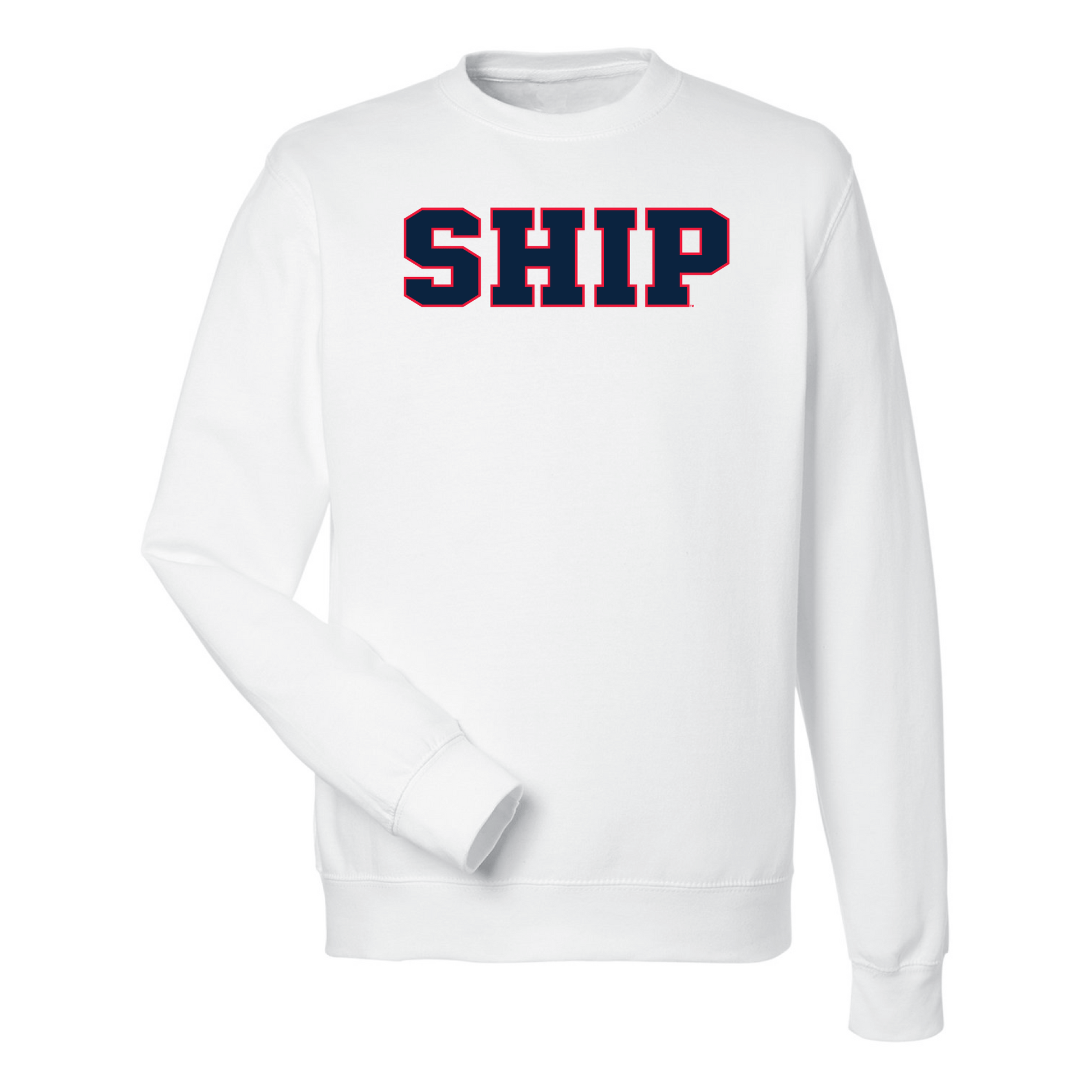 Shippensburg University Raiders Block Crewneck Sweatshirt