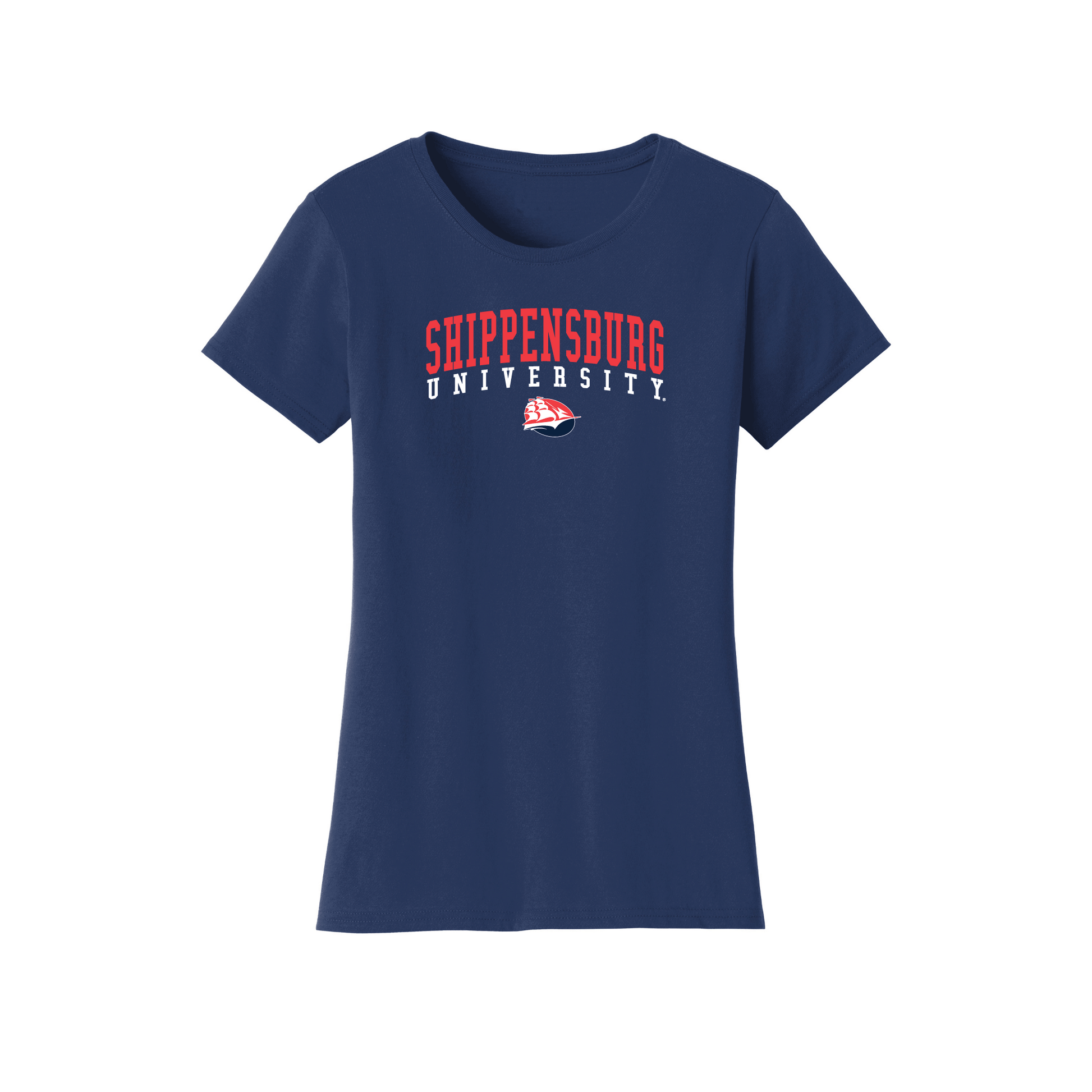 Shippensburg University Raiders Jumbo Arch Womens T-Shirt