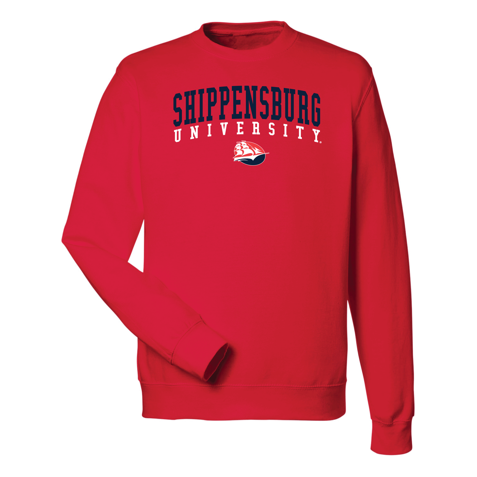 Shippensburg University Raiders Jumbo Arch Crewneck Sweatshirt