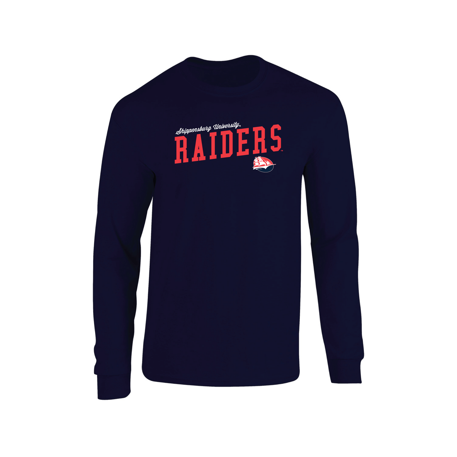 Shippensburg University Raiders Uphill Victory Adult Long Sleeve T-Shirt