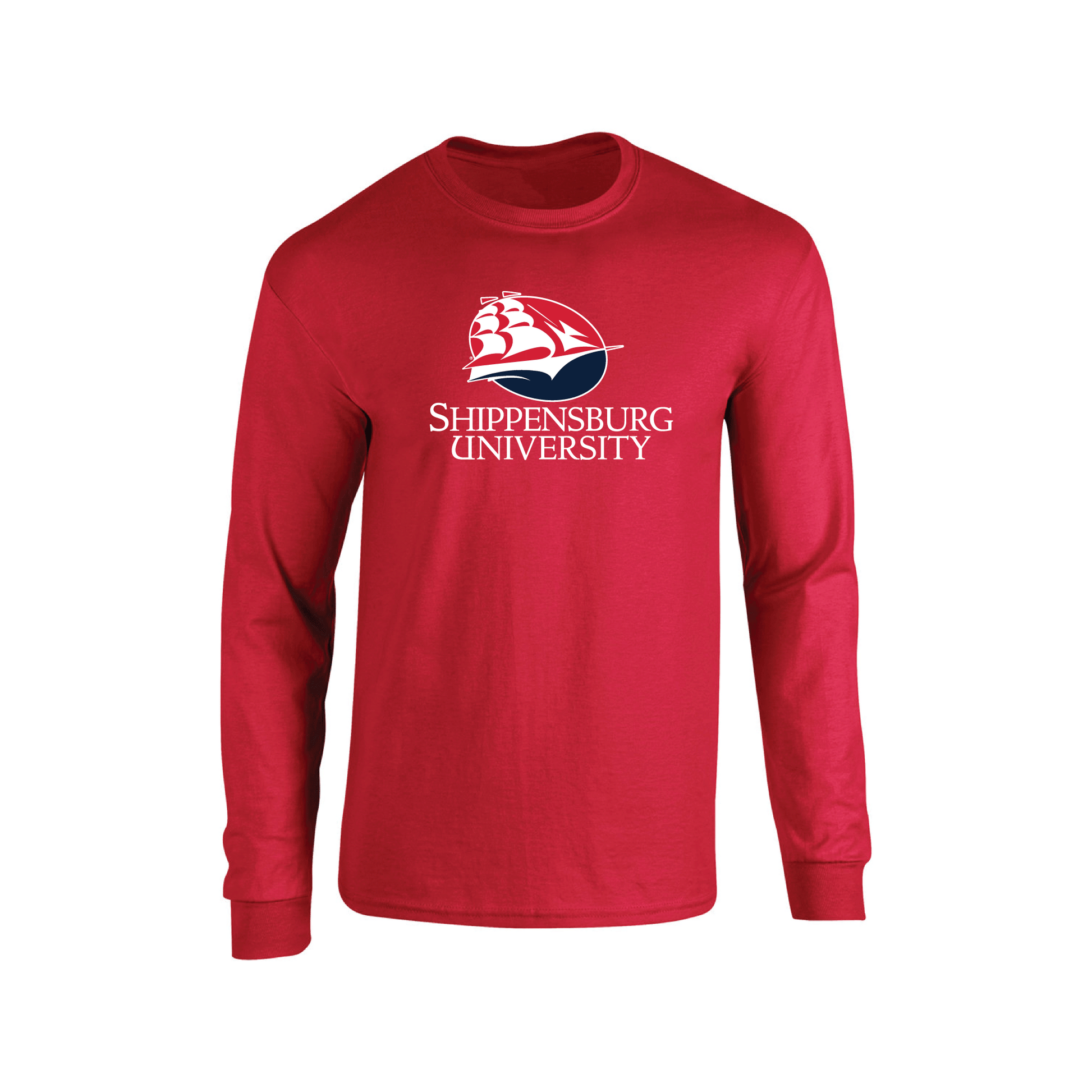Shippensburg University Raiders Jumbo Logo Adult Long Sleeve T-Shirt