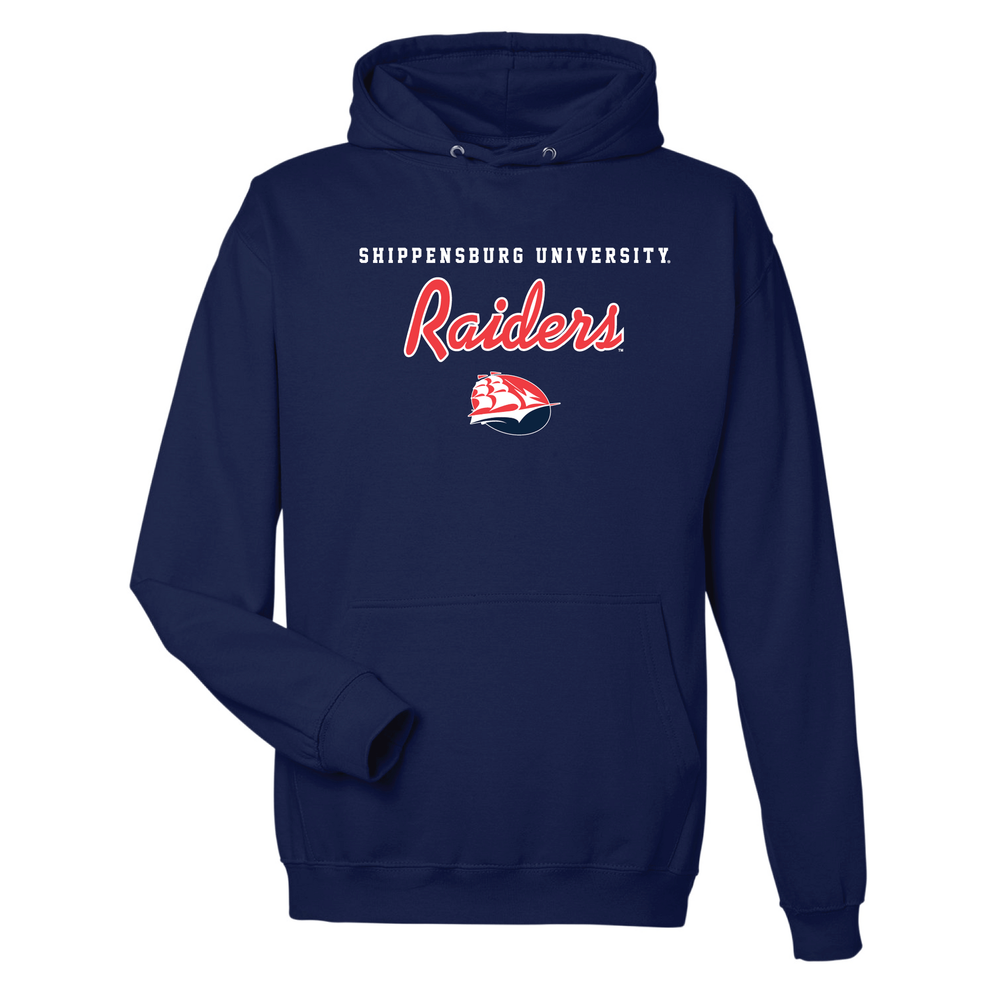 Shippensburg University Raiders Machine Script Hooded Sweatshirt