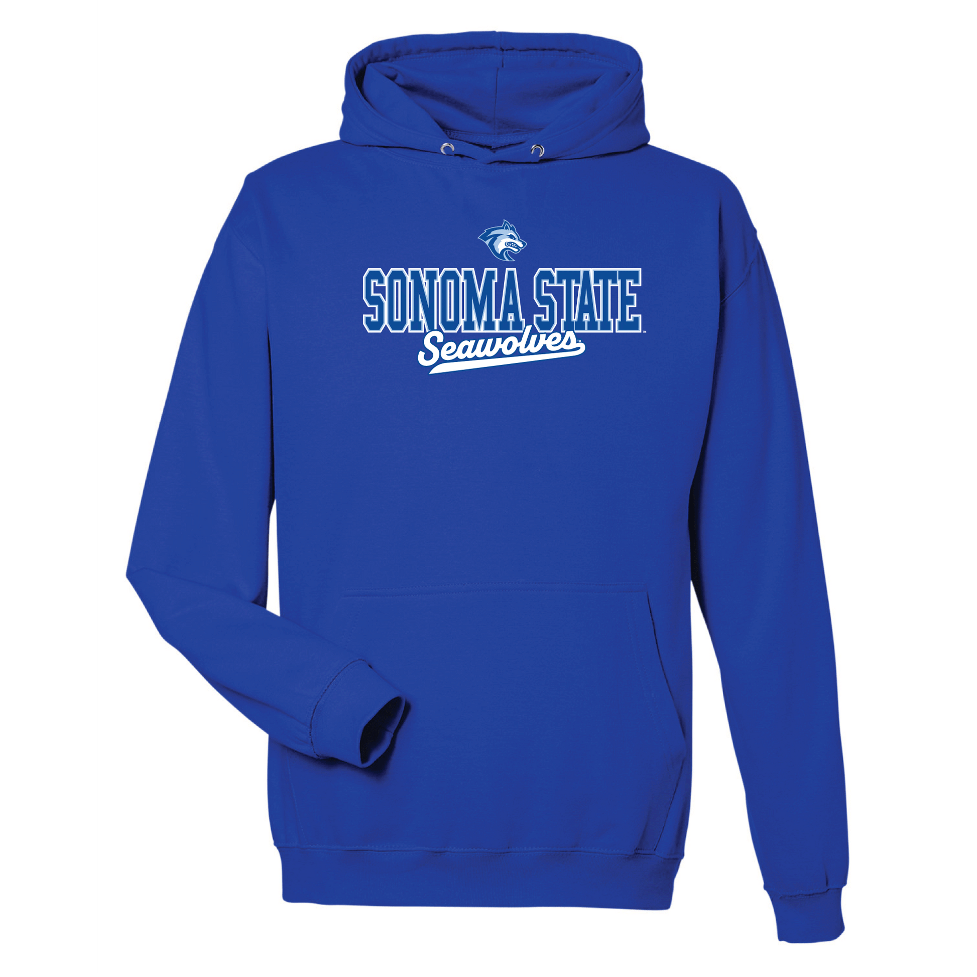 Sonoma State University Seawolves Campus Script Hooded Sweatshirt