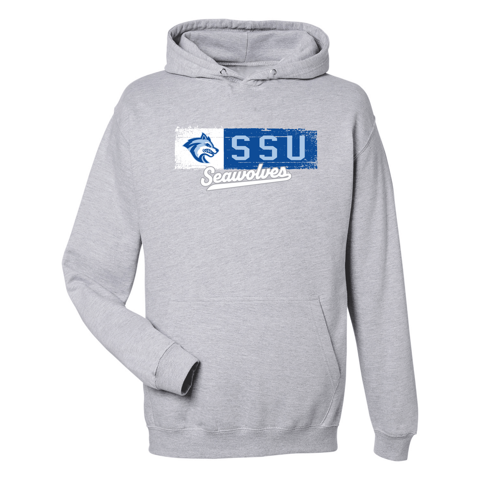 Sonoma State University Seawolves Sticker Hooded Sweatshirt