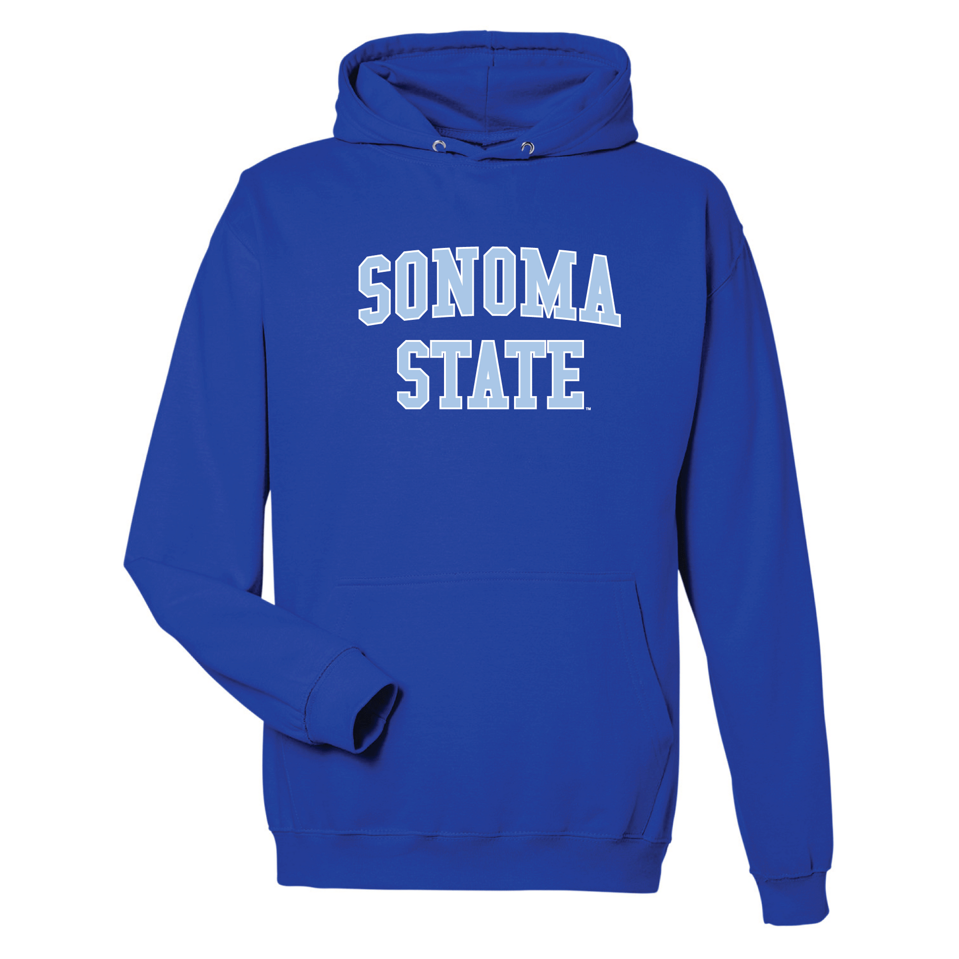 Sonoma State University Seawolves Block Hooded Sweatshirt