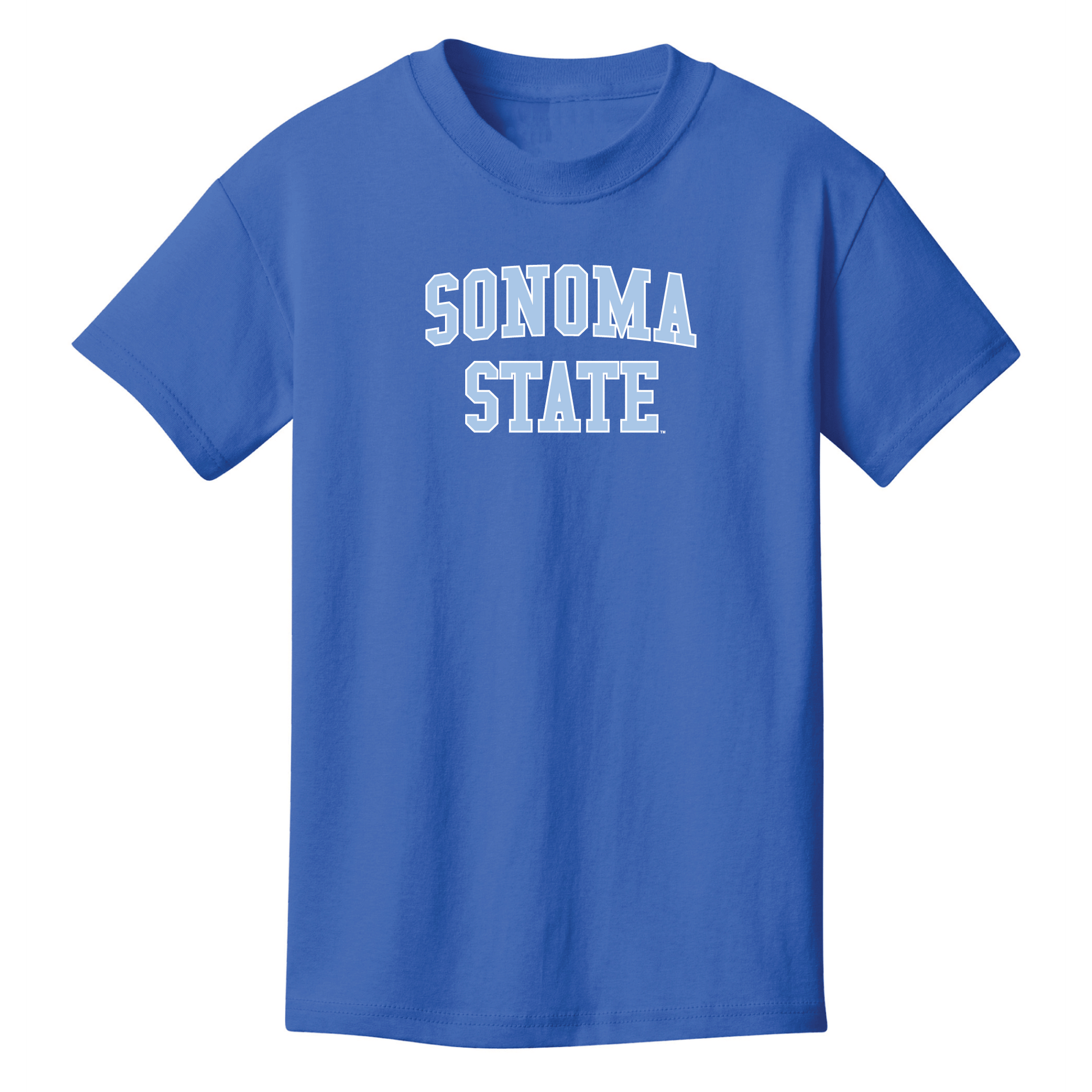 Sonoma State University Seawolves Block Youth T-Shirt