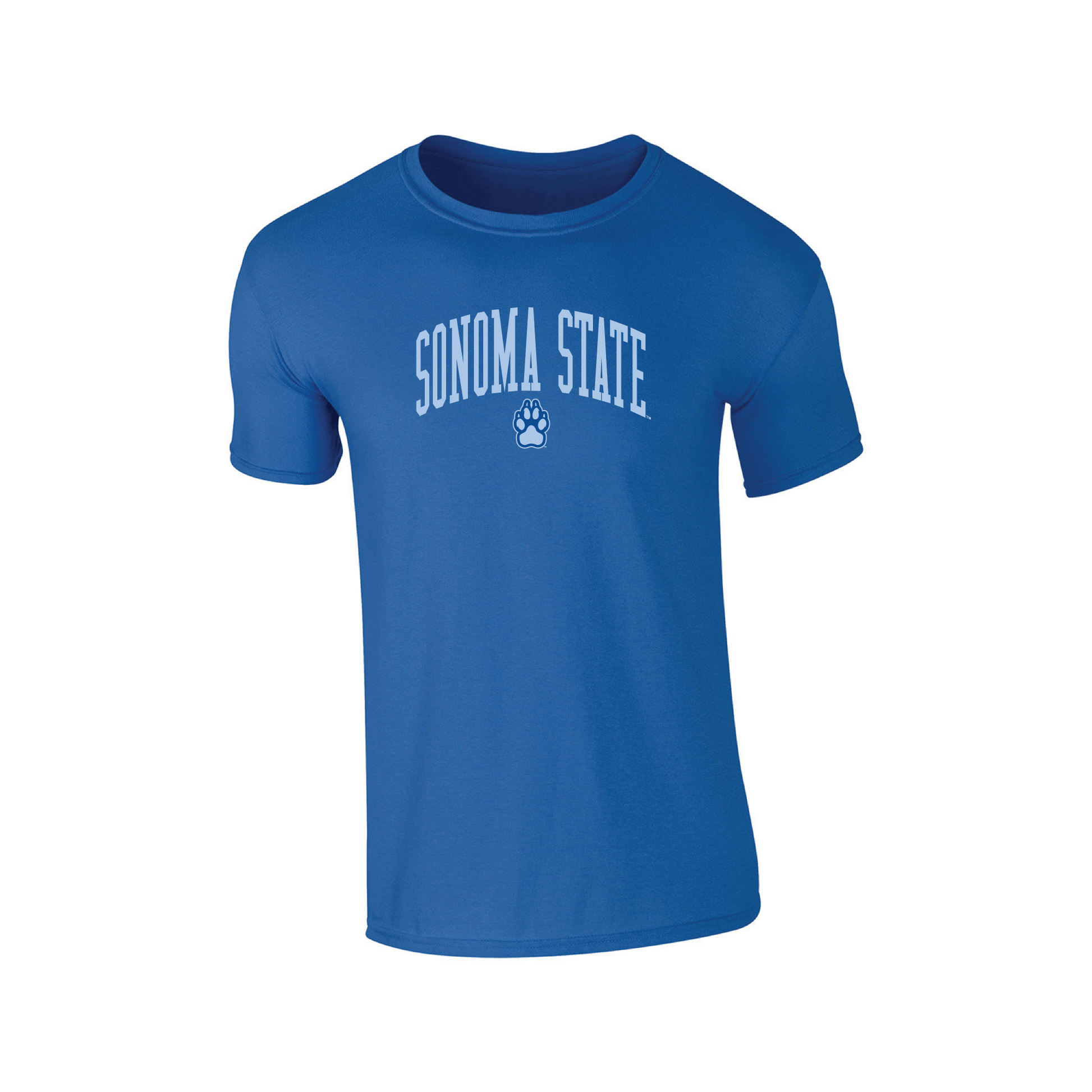 Sonoma State University Seawolves Jumbo Arch Adult T-Shirt