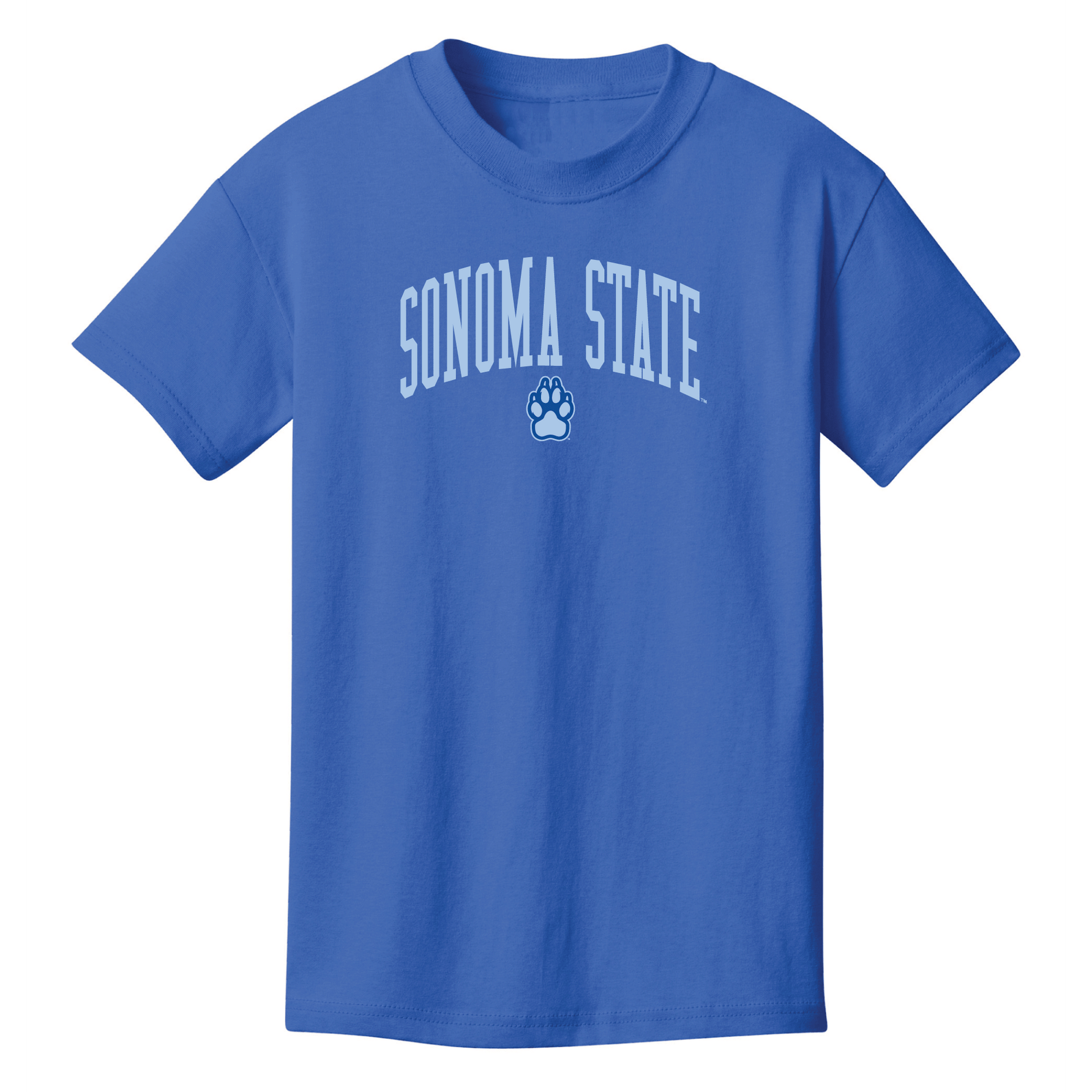 Sonoma State University Seawolves Jumbo Arch Youth T-Shirt