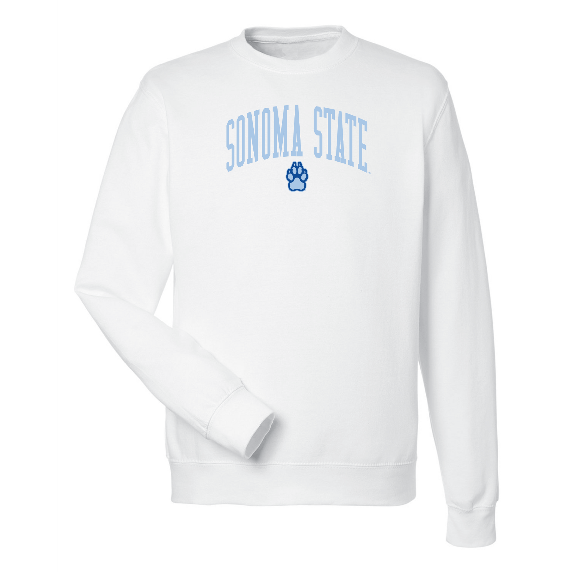 Sonoma State University Seawolves Jumbo Arch Crewneck Sweatshirt