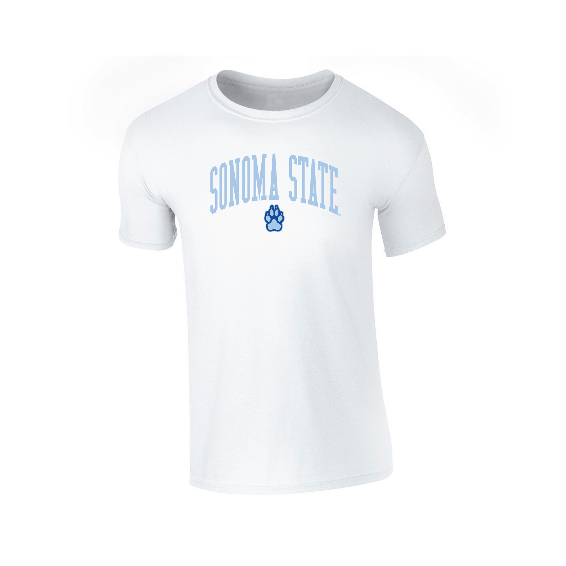 Sonoma State University Seawolves Jumbo Arch Adult T-Shirt