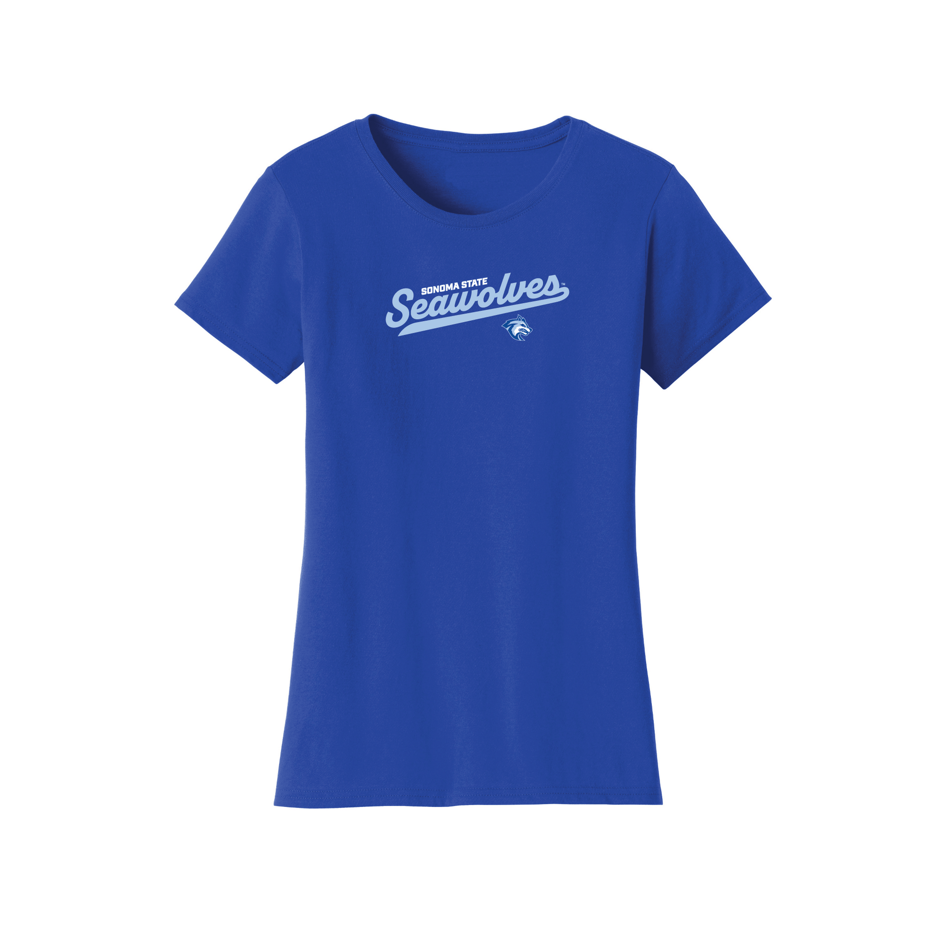 Sonoma State University Seawolves Uphill Victory Womens T-Shirt