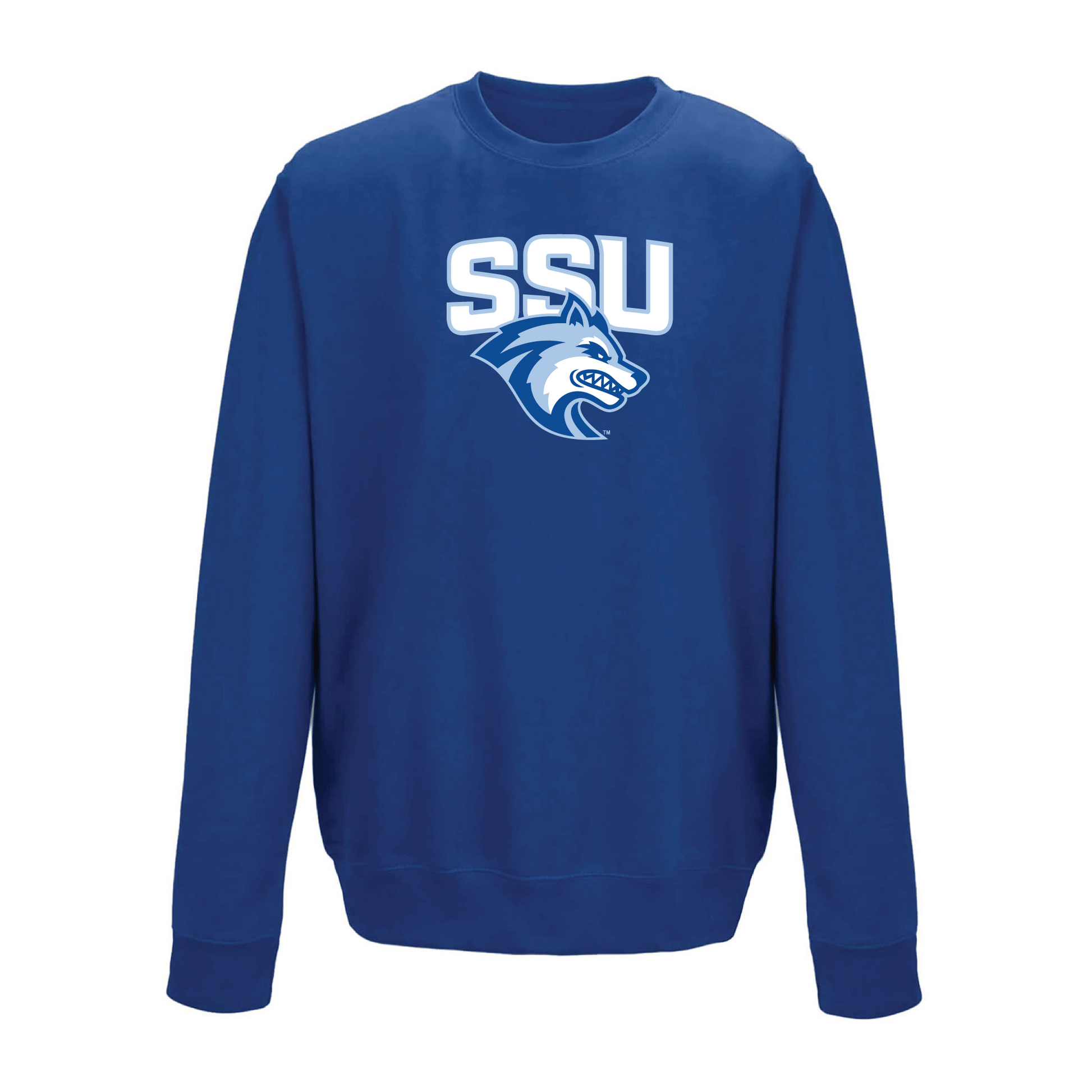 Sonoma State University Seawolves Jumbo Logo Crewneck Sweatshirt